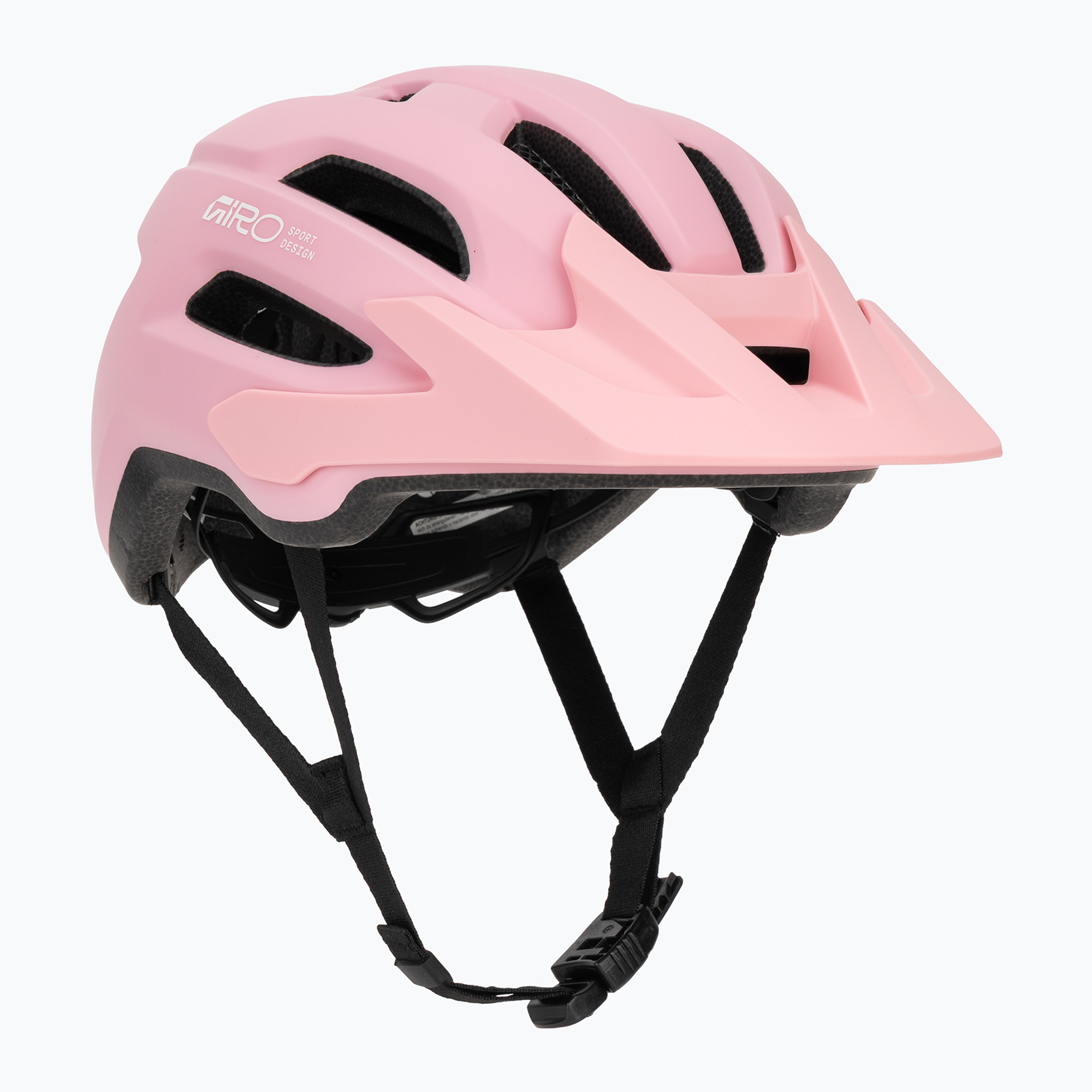 Kinder-Fahrradhelm Giro Fixture II matte light pink