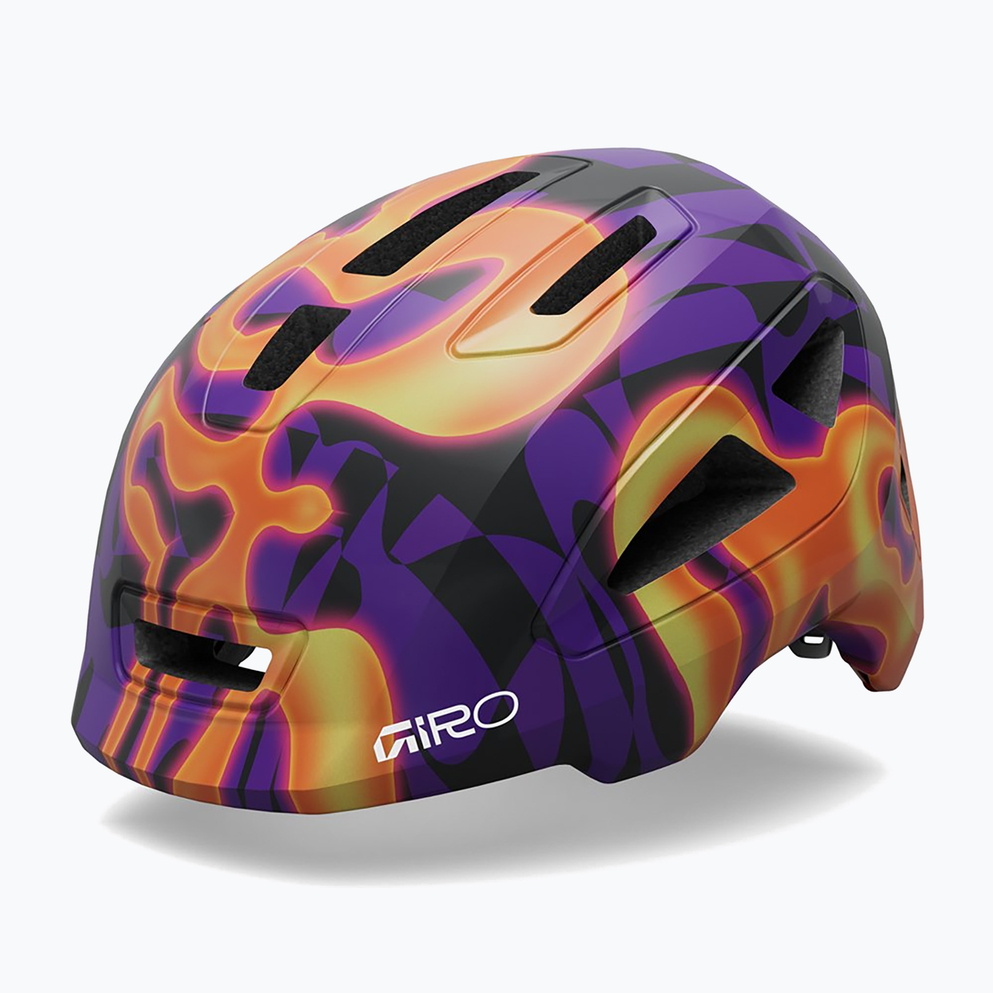 Детска велосипедна каска Giro Scamp II matte purple lava