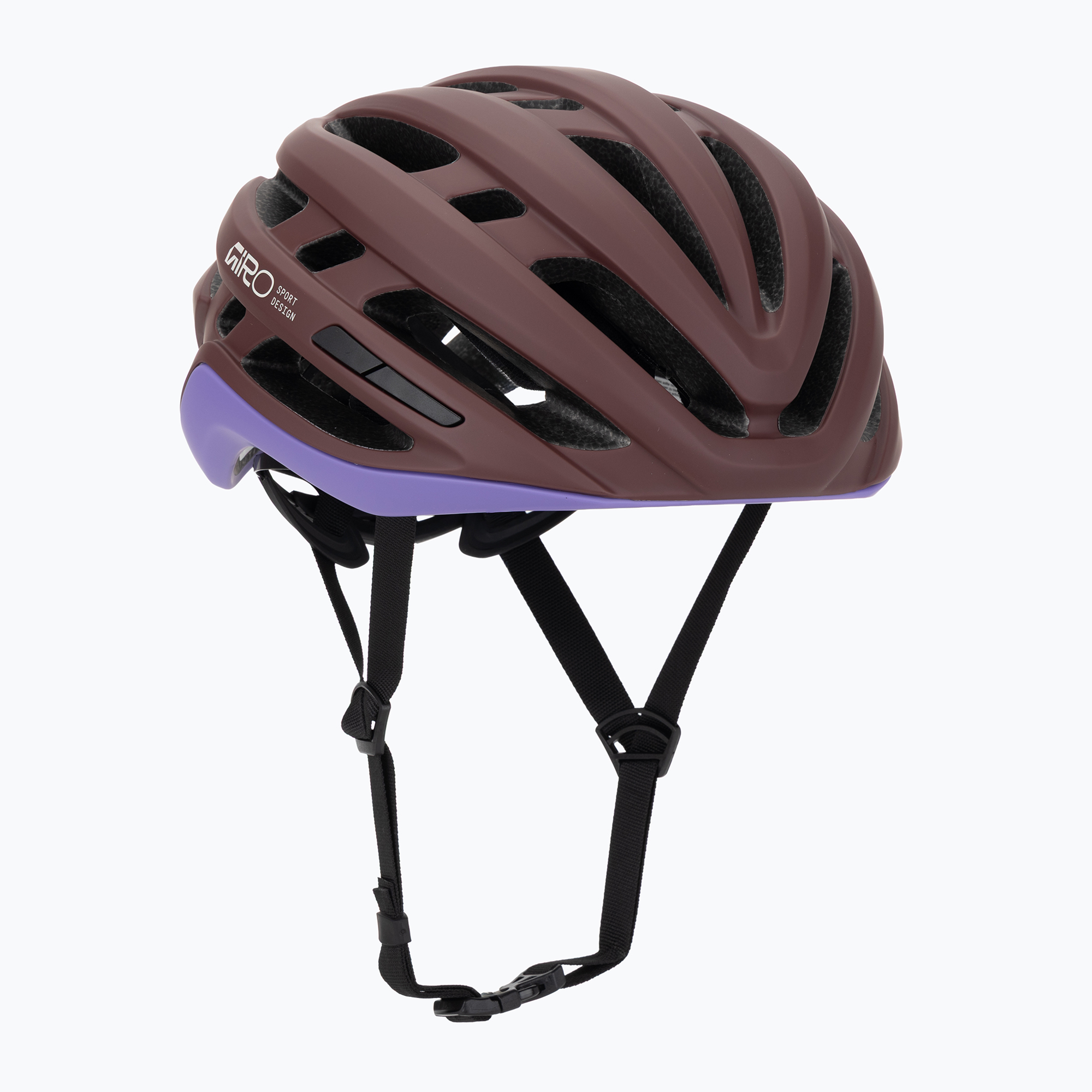 Fahrradhelm Giro Agilis MIPS matte dark maroon
