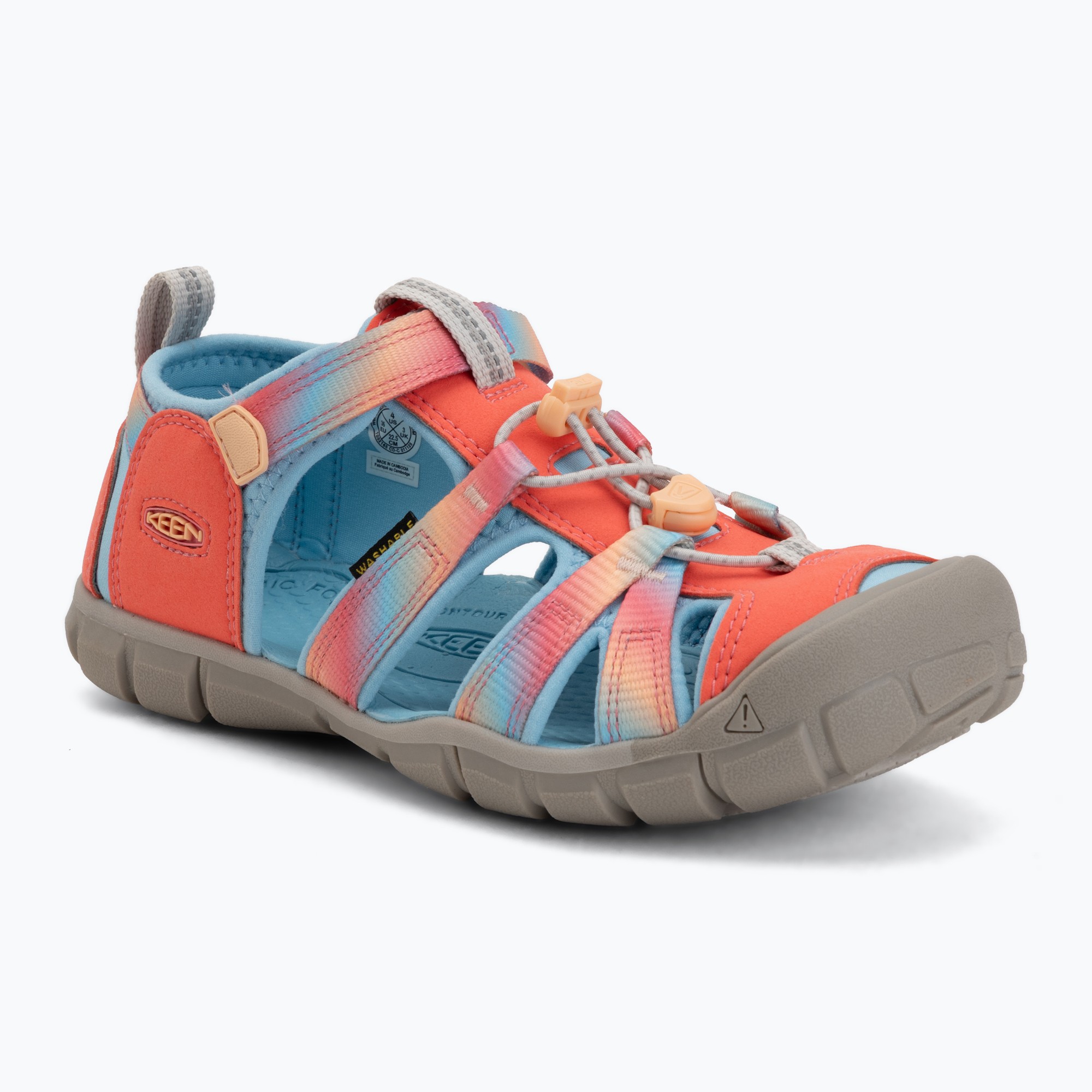 Sandały juniorskie KEEN Seacamp II CNX ombre pink lemonade 