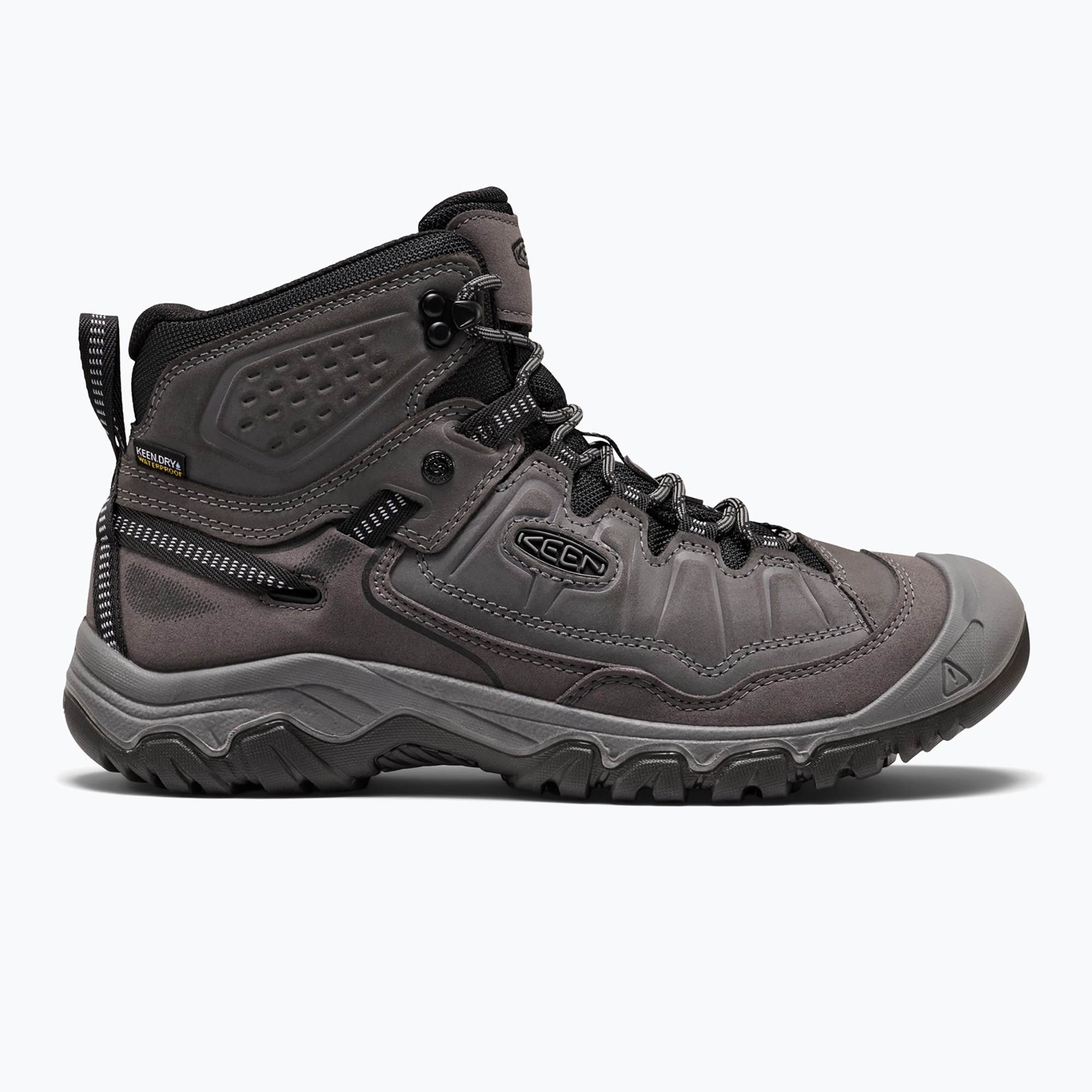 Încălțăminte de trekking pentru bărbați KEEN Targhee IV Mid Wp magnet/black
