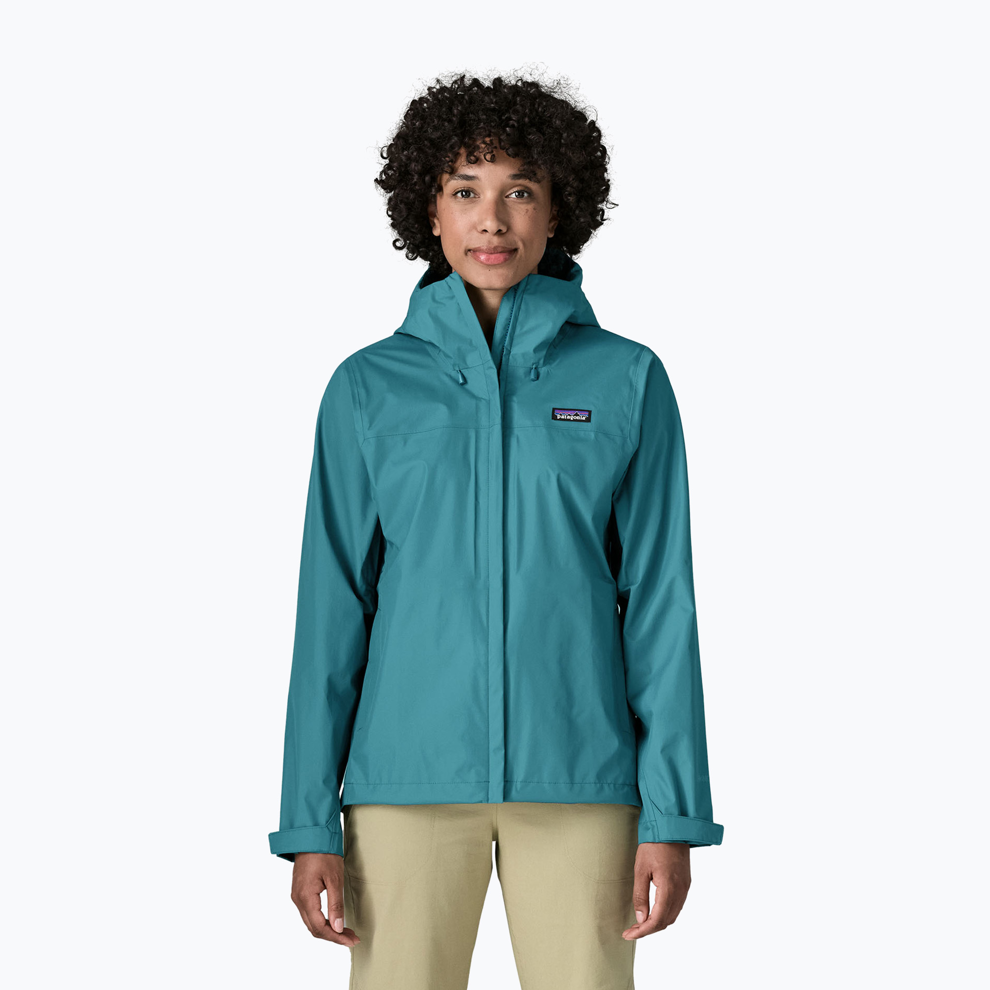 Geacă de ploaie pentru femei Patagonia Torrentshell 3L Rain glacial glue
