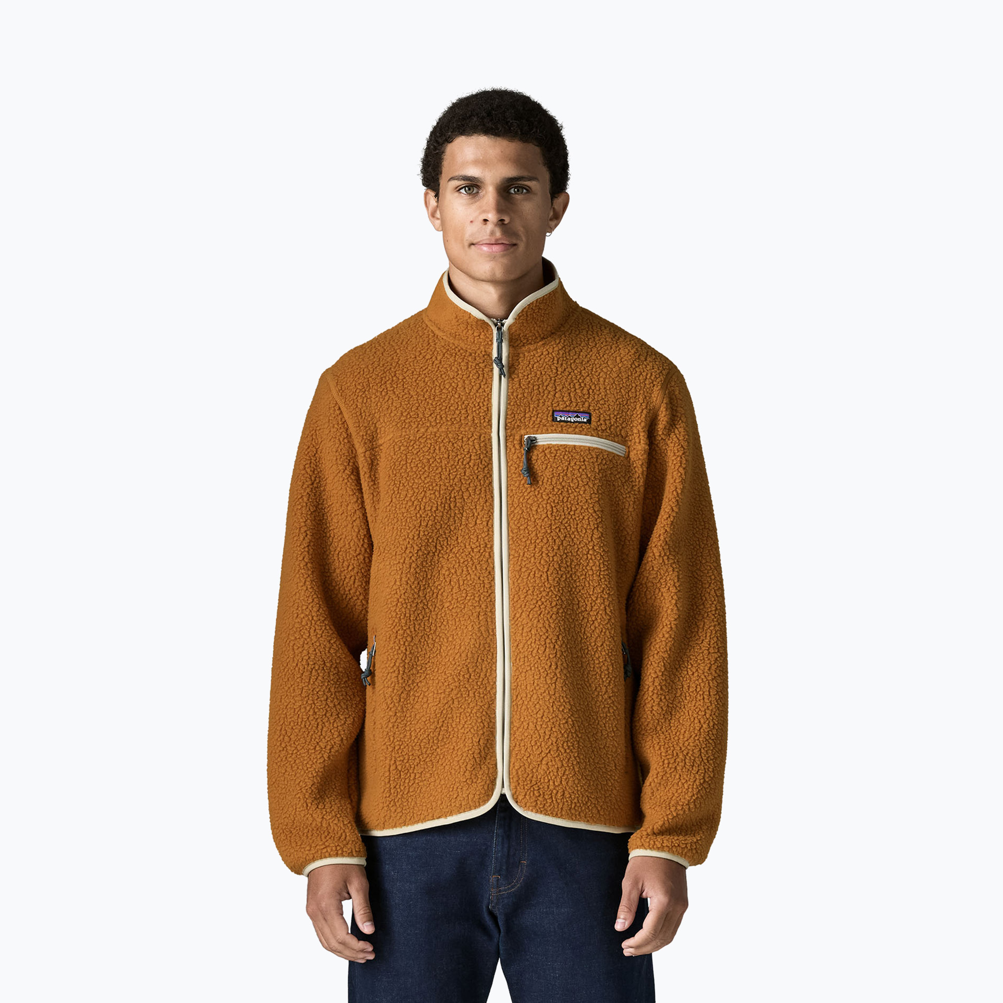 Bluză fleece pentru bărbați Patagonia Retro Pile cinnamon brown