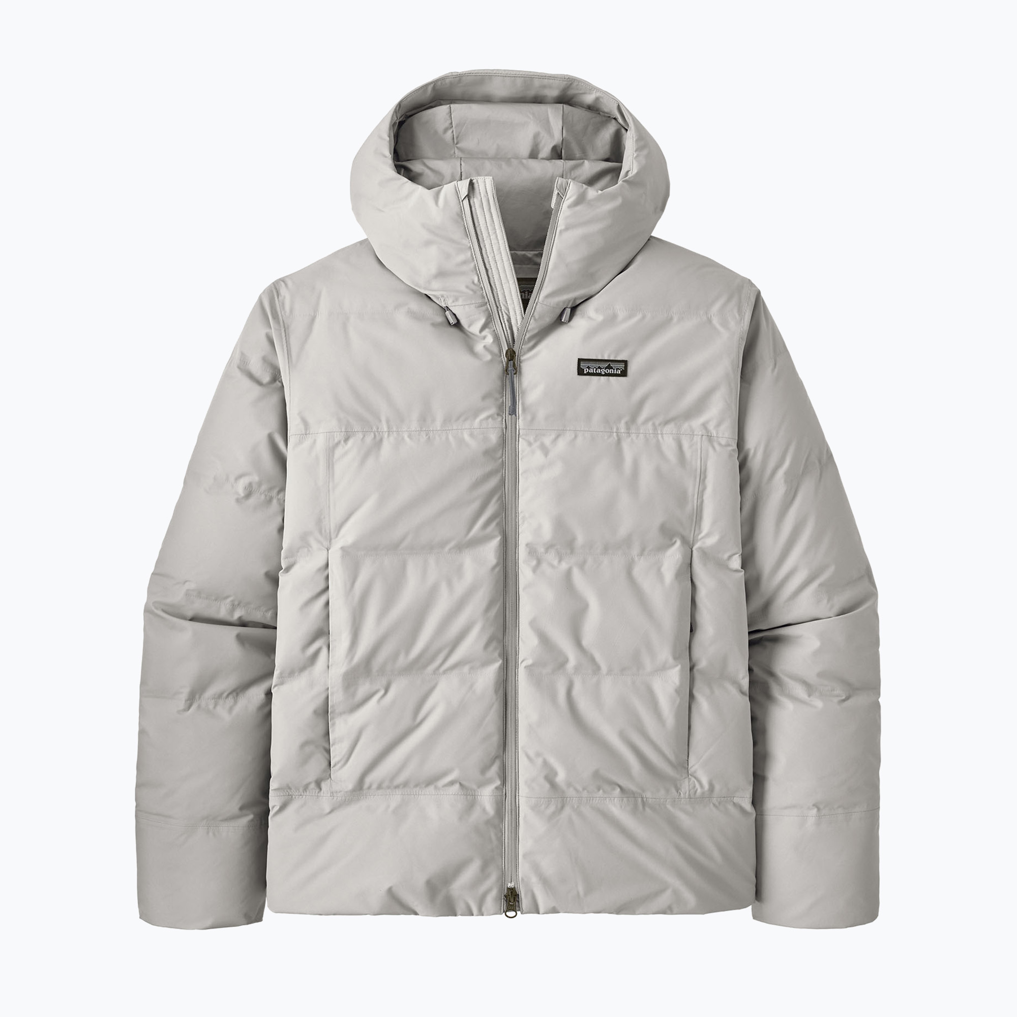 Geacă cu puf pentru bărbați Patagonia Jackson Glacier crisp grey