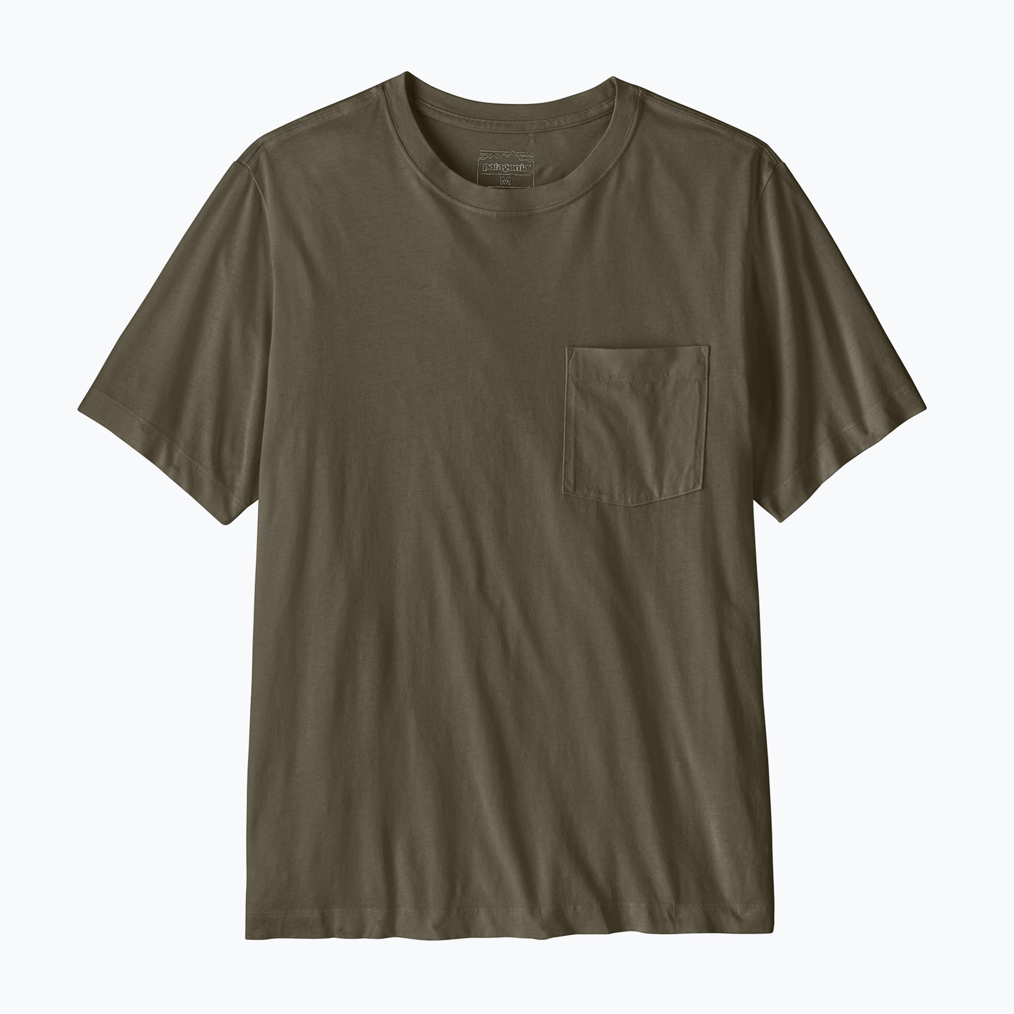 Мъжка тениска Patagonia Daily Pocket Tee basin green