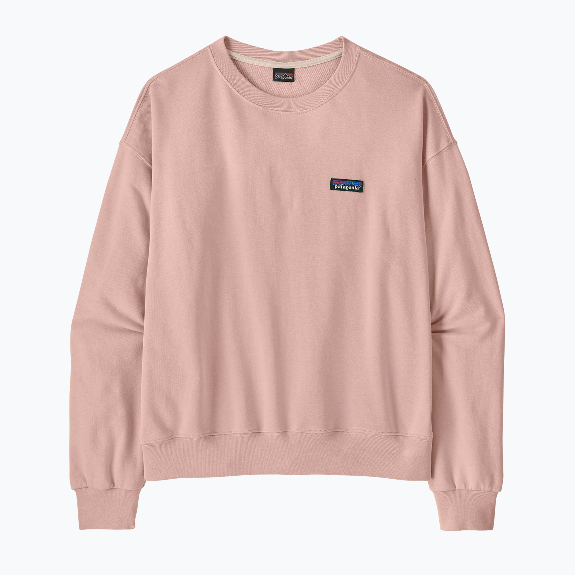 Bluză pentru femei Patagonia Daily Crew pink frost