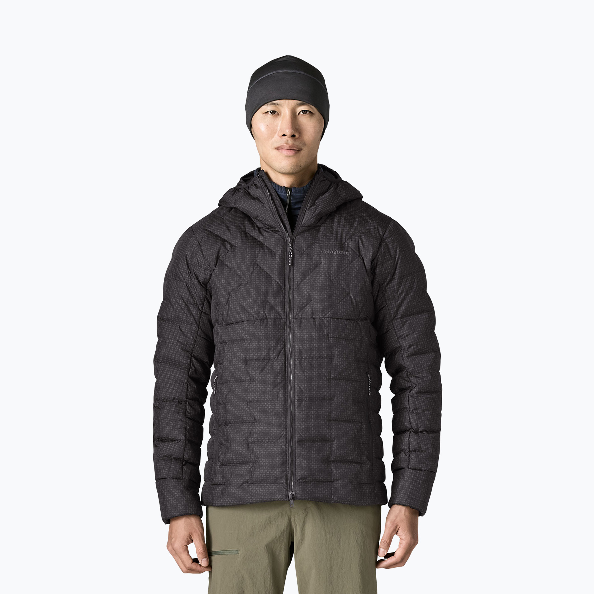Geacă cu puf Patagonia Durable Down Hoody black