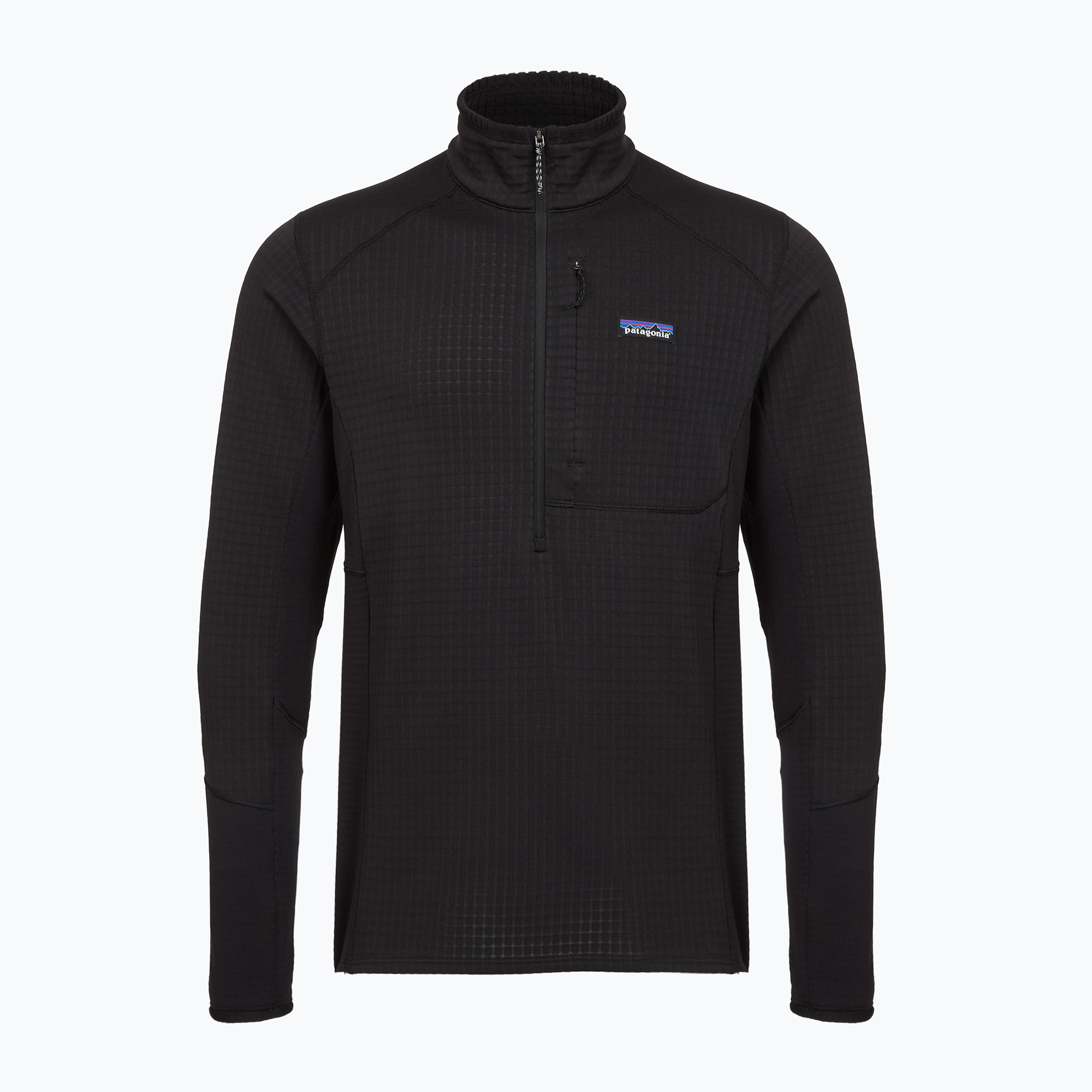 Мъжки суитшърт за трекинг Patagonia R1 Pullover black w/black