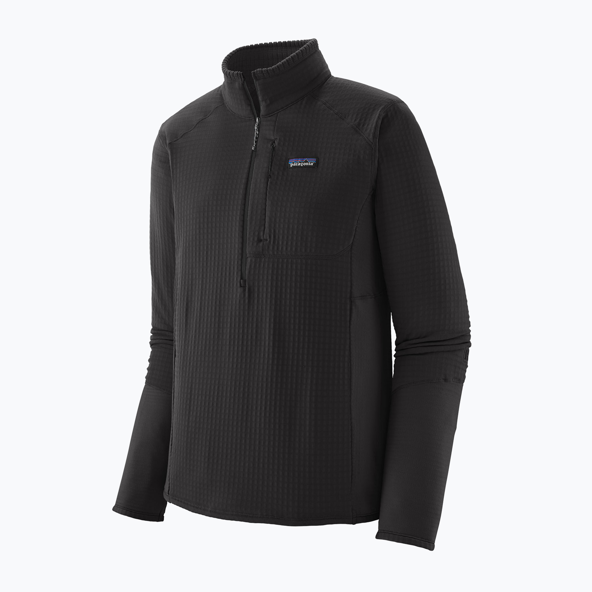 Bluză de trekking pentru bărbați Patagonia R1 Pullover black w/black