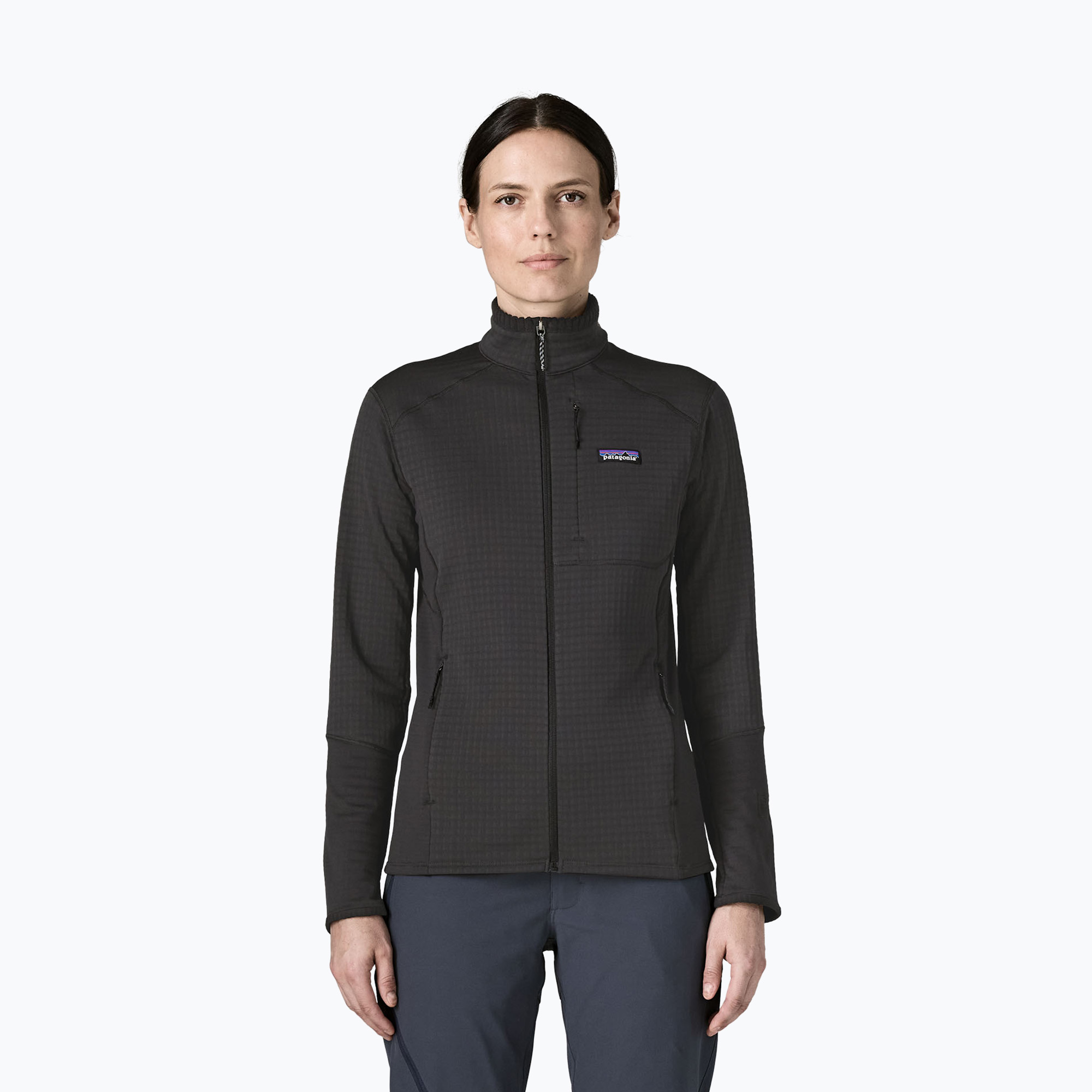 Dámska fleecová mikina Patagonia R1 black w/black