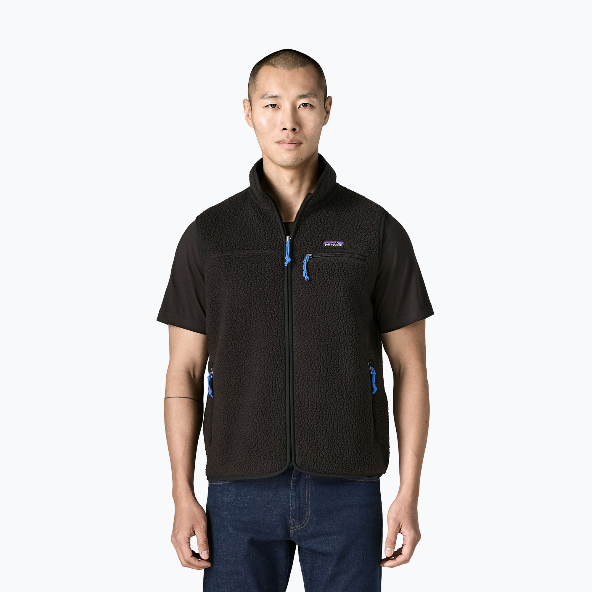 Мъжки елек Patagonia Retro Pile black