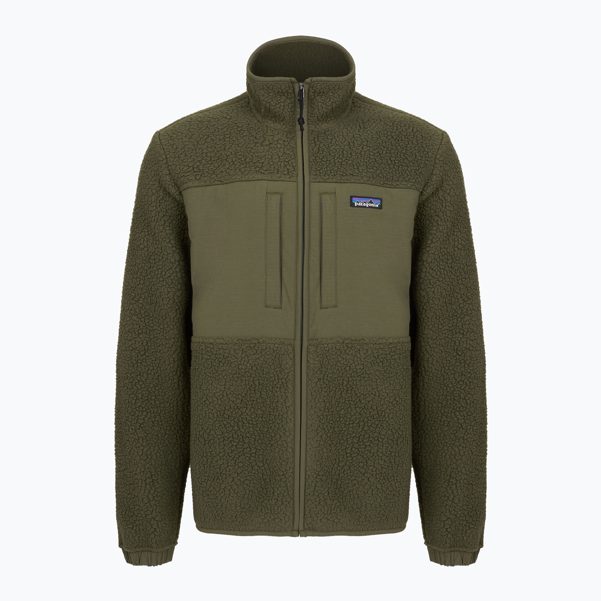 Мъжки поларен суитшърт Patagonia Retro Pile Patch basin green