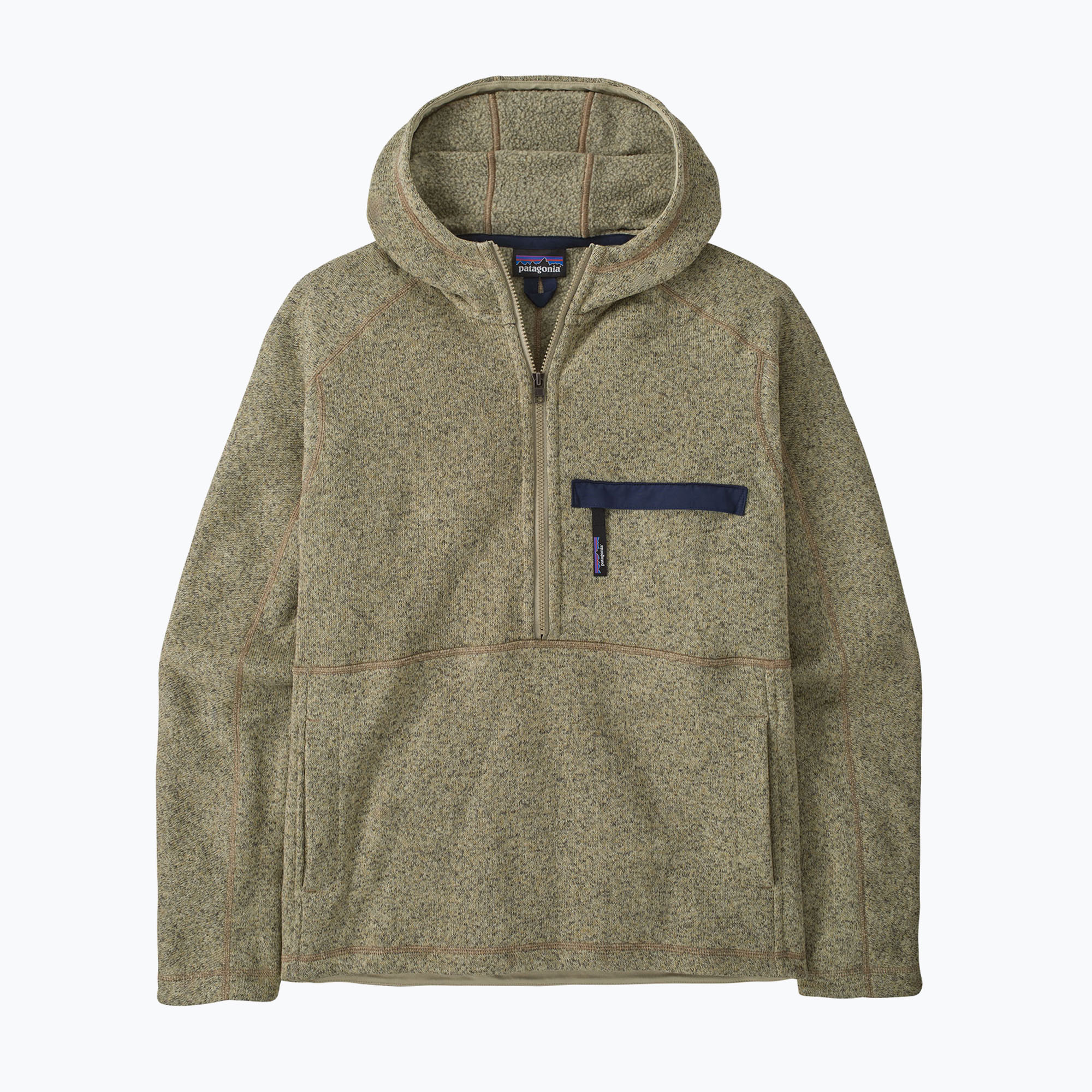 Мъжки поларен суитшърт Patagonia Better Sweater 1/2 Zip Pullover weathered stone