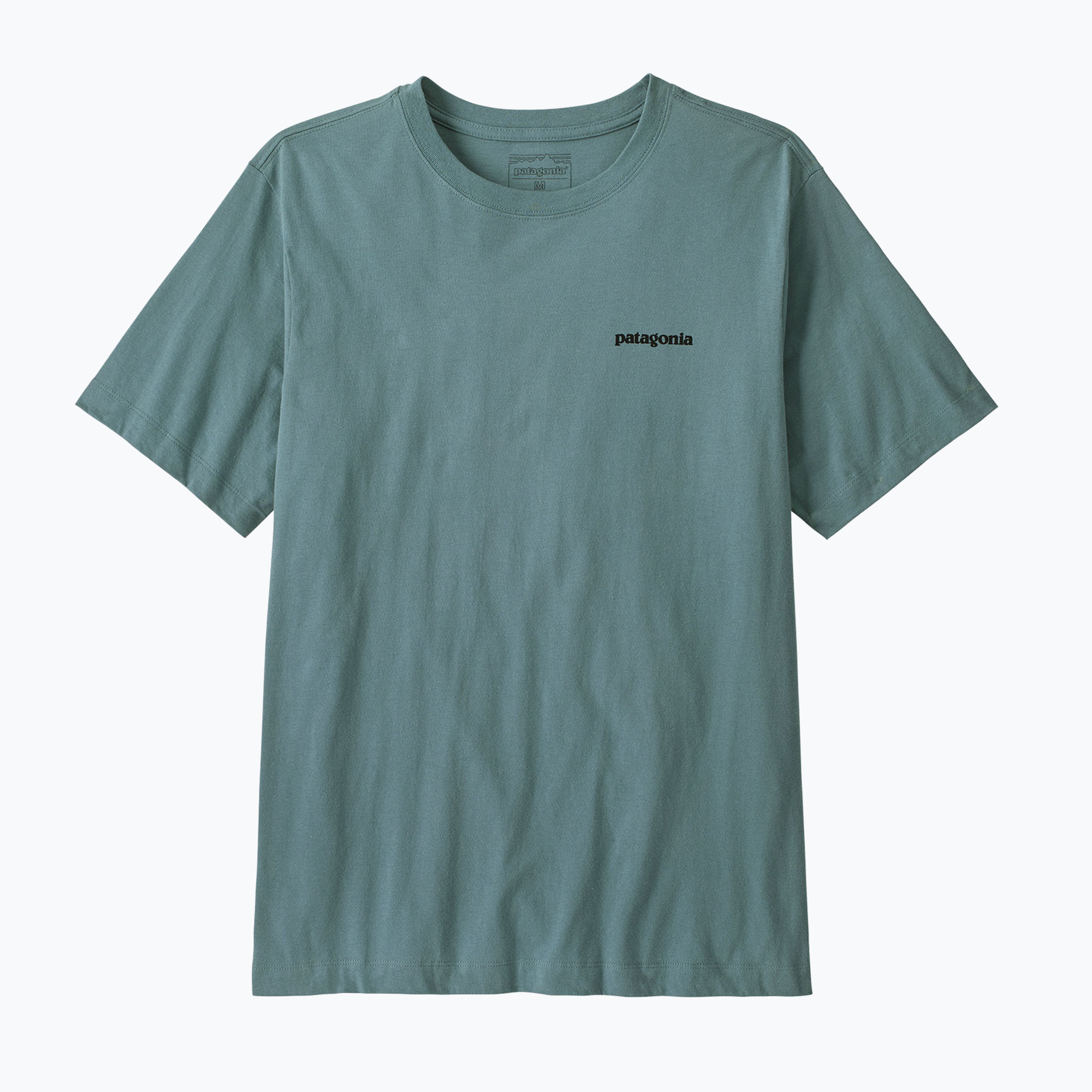 Мъжка тениска Patagonia P-6 Logo blue sage