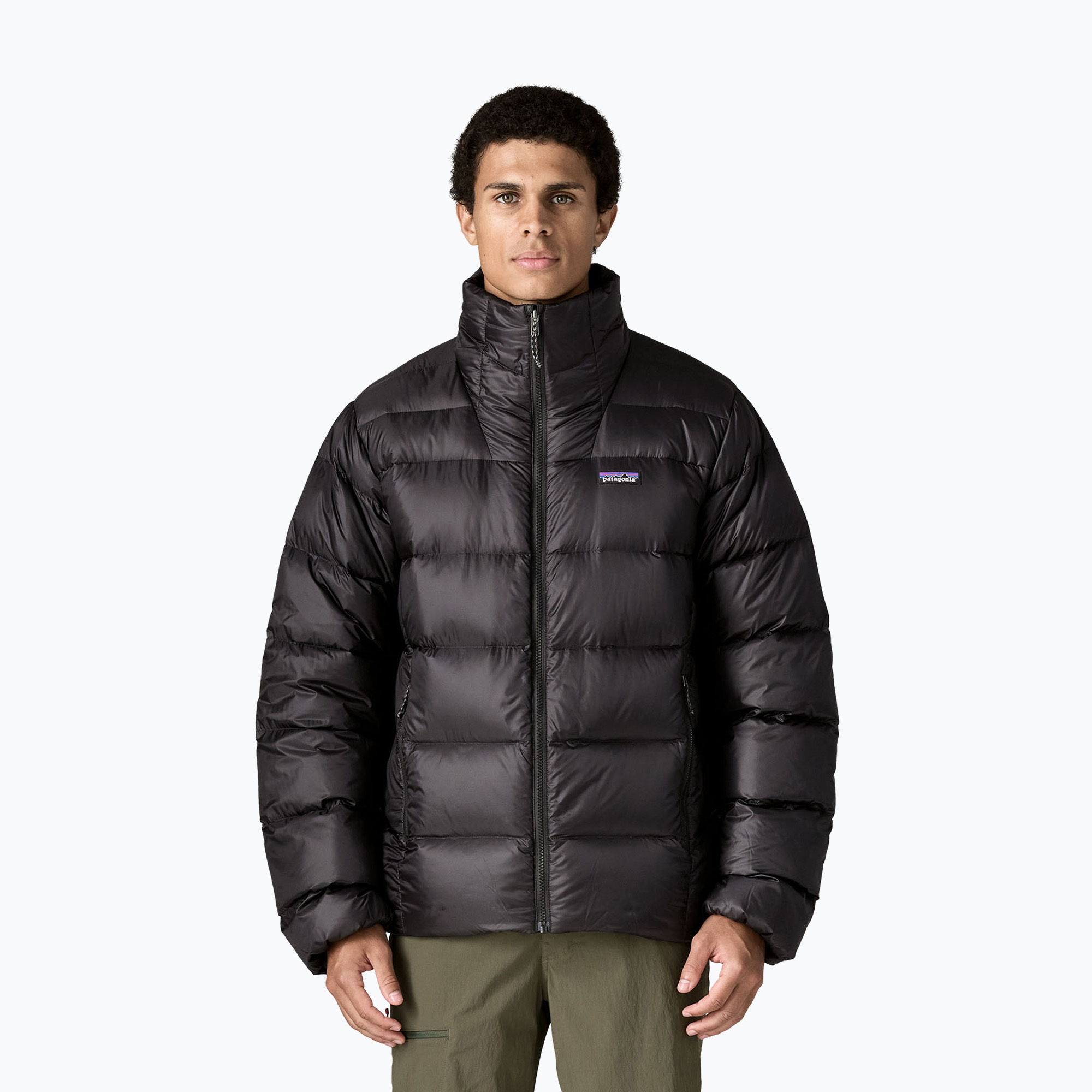Мъжко пухено яке Patagonia Fitz Roy Down black