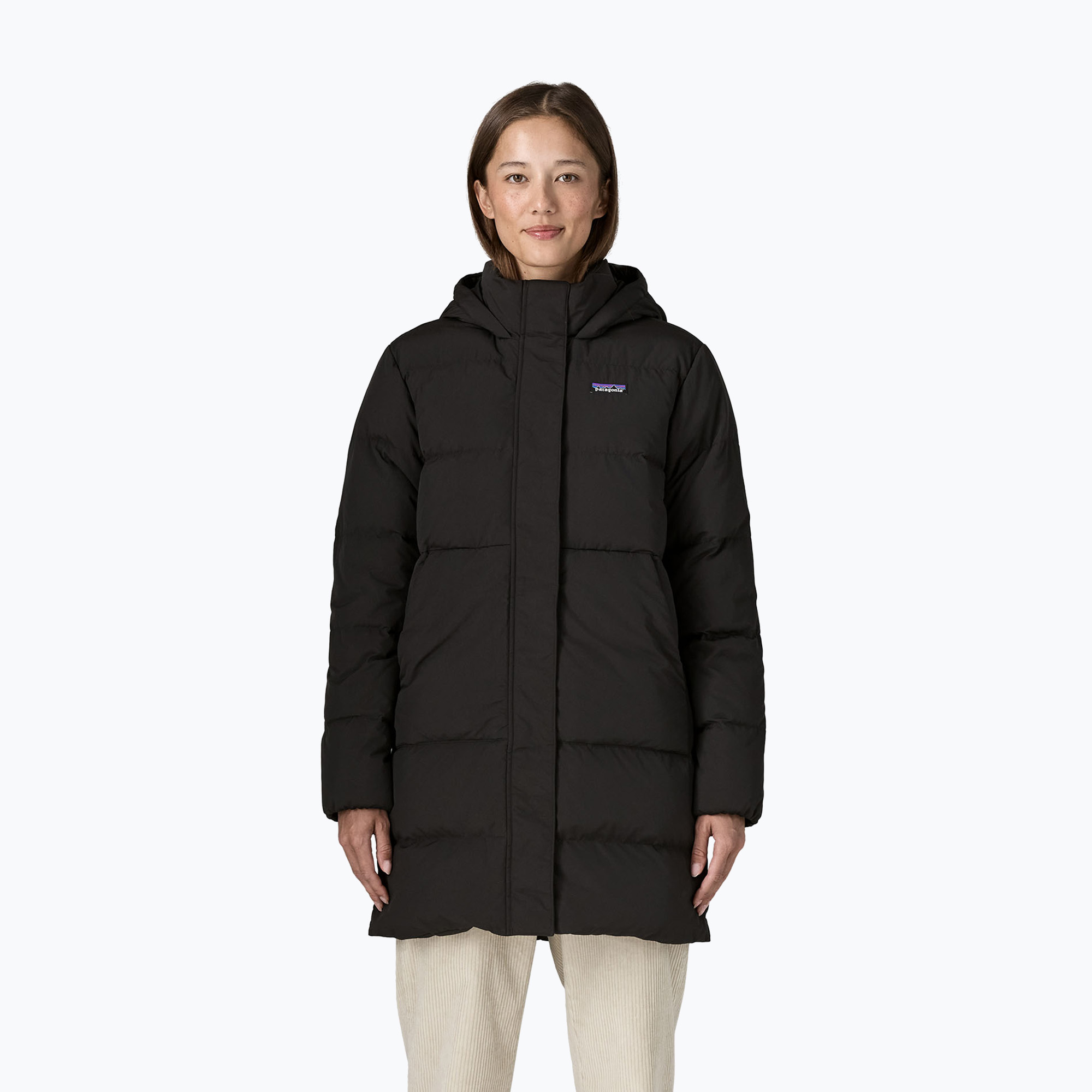 Дамско пухено палто Patagonia Sisar Down Parka black