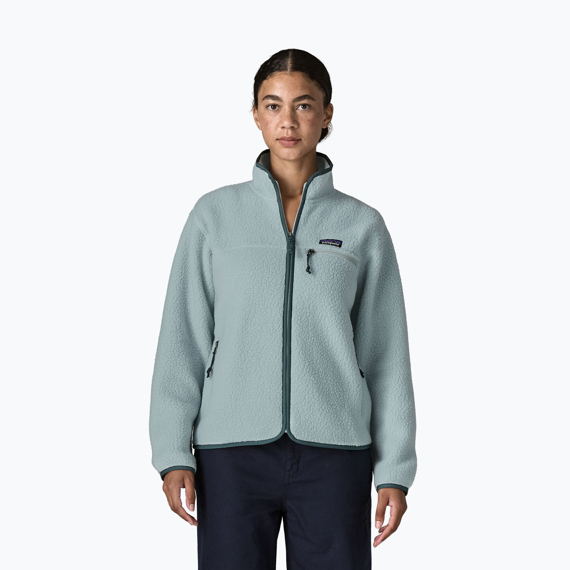 Bluză fleece pentru femei Patagonia Retro Pile virtually blue