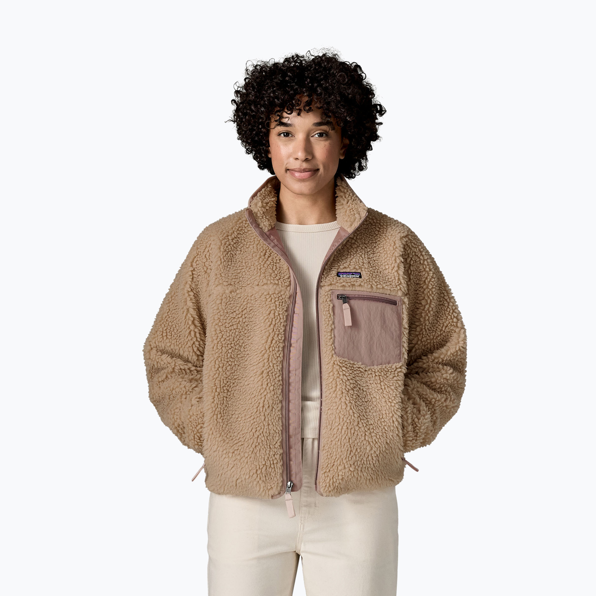 Дамско ветроустойчиво яке Patagonia Classic Retro-X oar tan