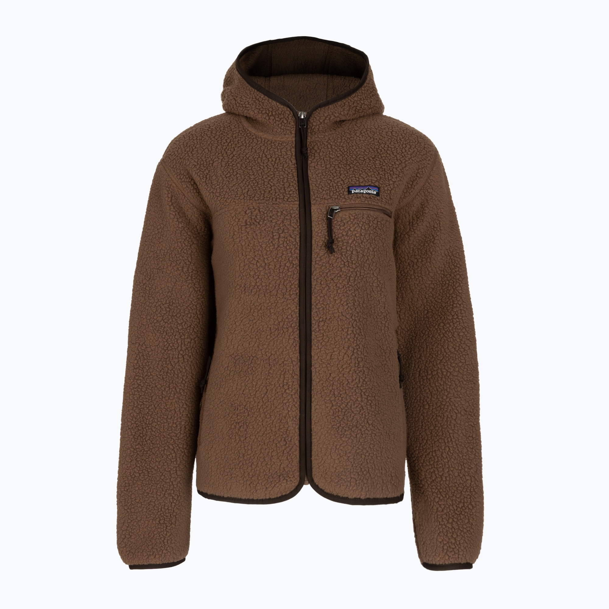Dámska fleecová mikina Patagonia Retro Pile Hoody berm brown