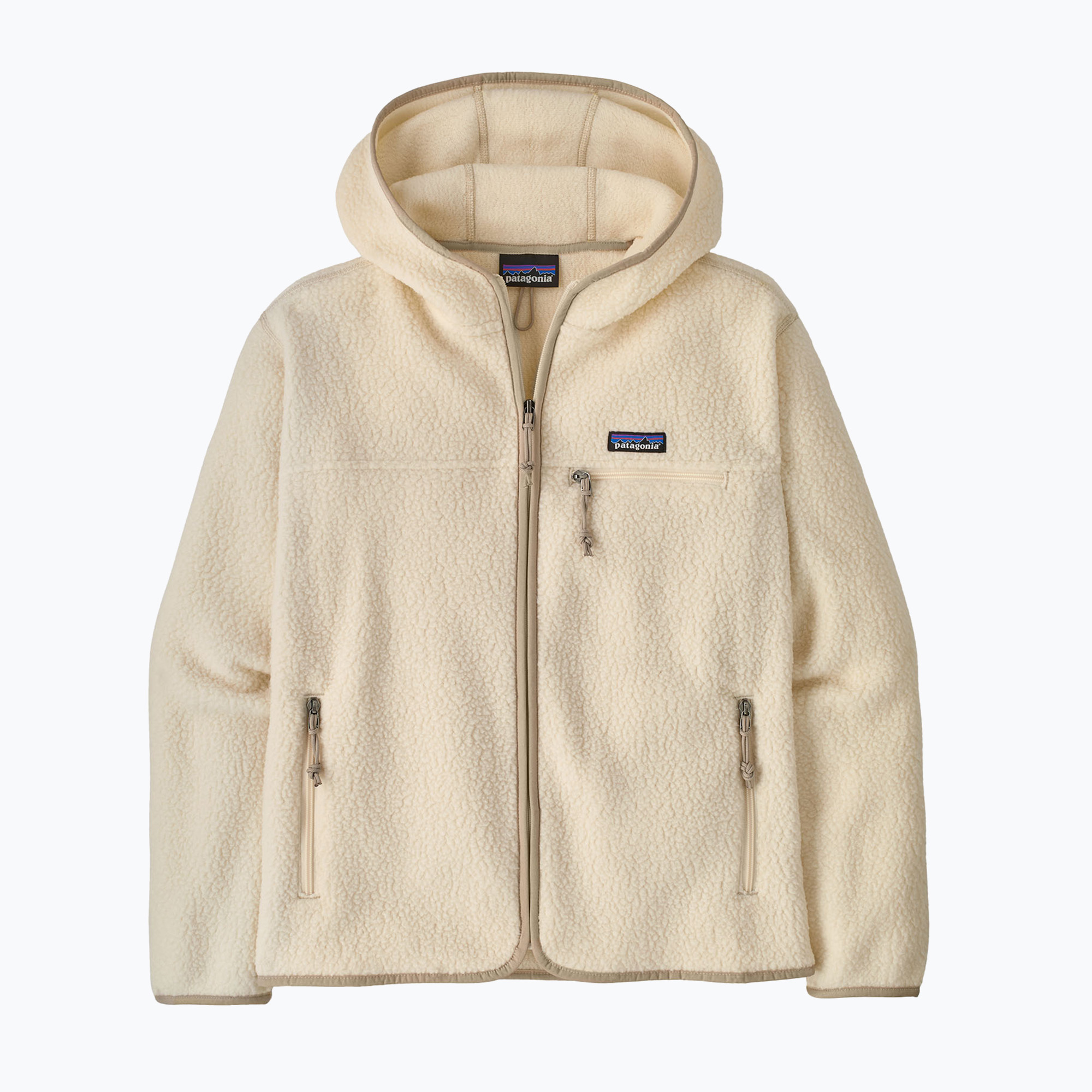 Дамски поларен суитшърт Patagonia Retro Pile Hoody natural