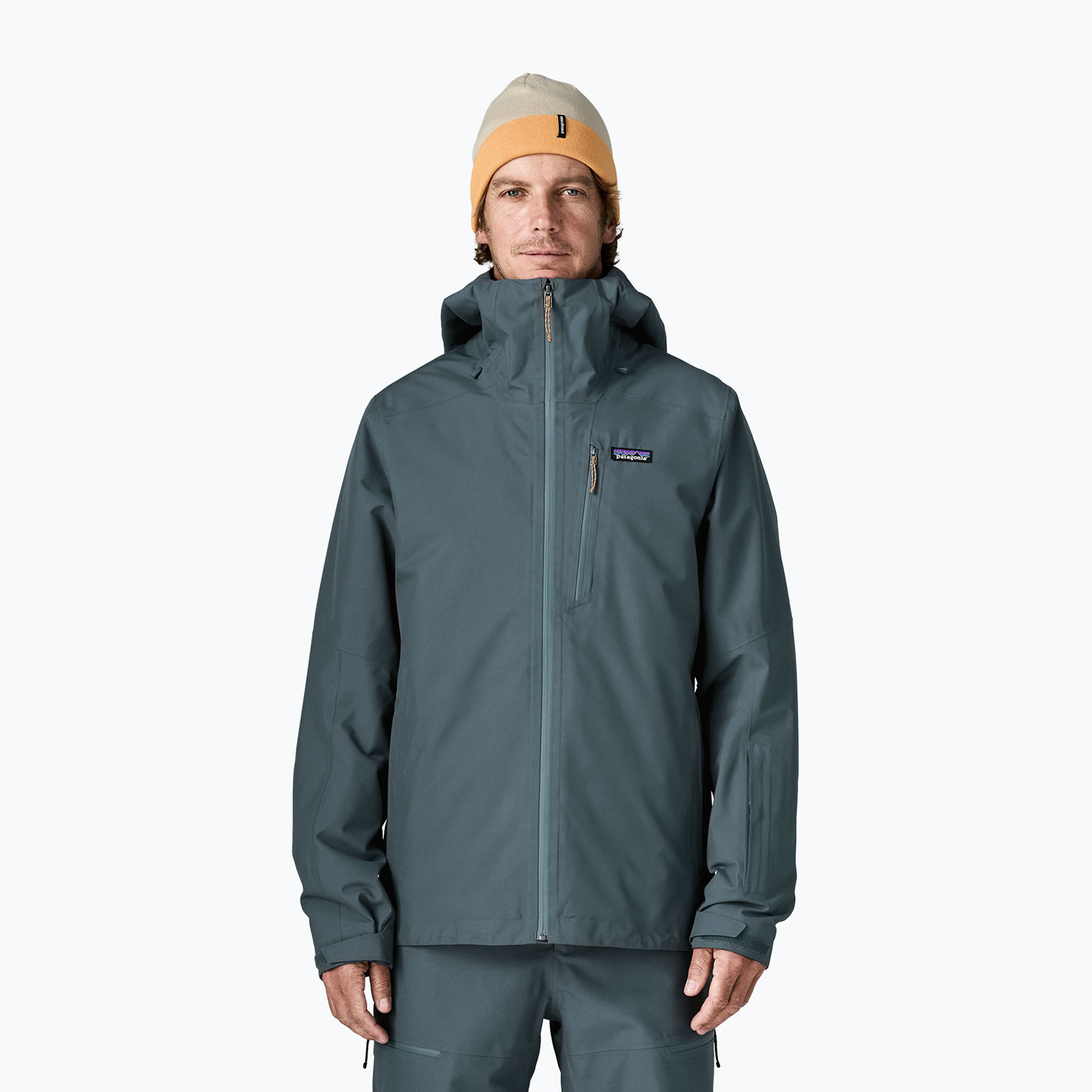 Мъжко скиорско яке Patagonia Insulated Powder Town summit blue