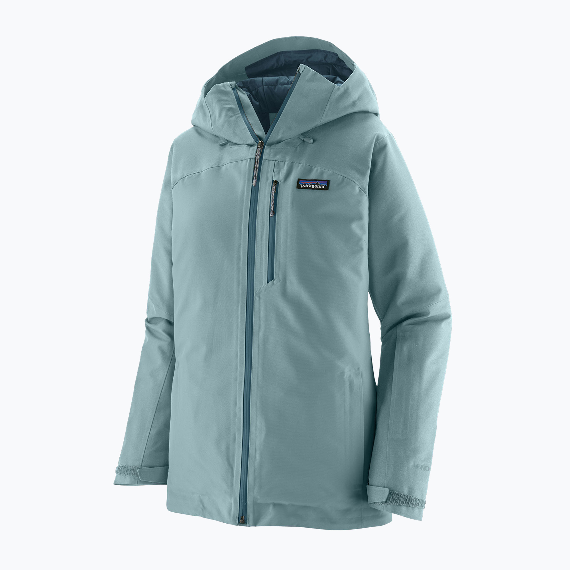 Дамско скиорско яке Patagonia Insulated Powder Town blue sage