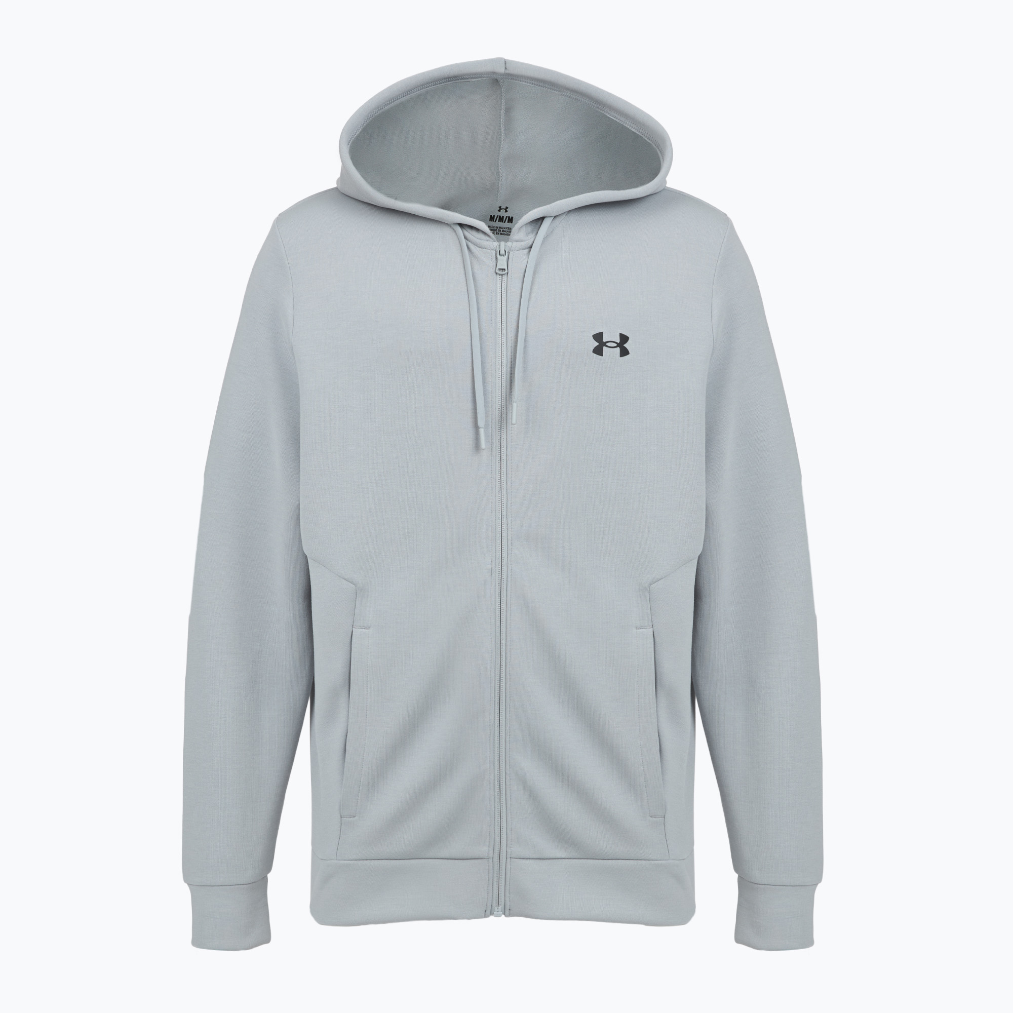 Мъжки суитшърт Under Armour Flex Fleece Full Zip mod gray/black
