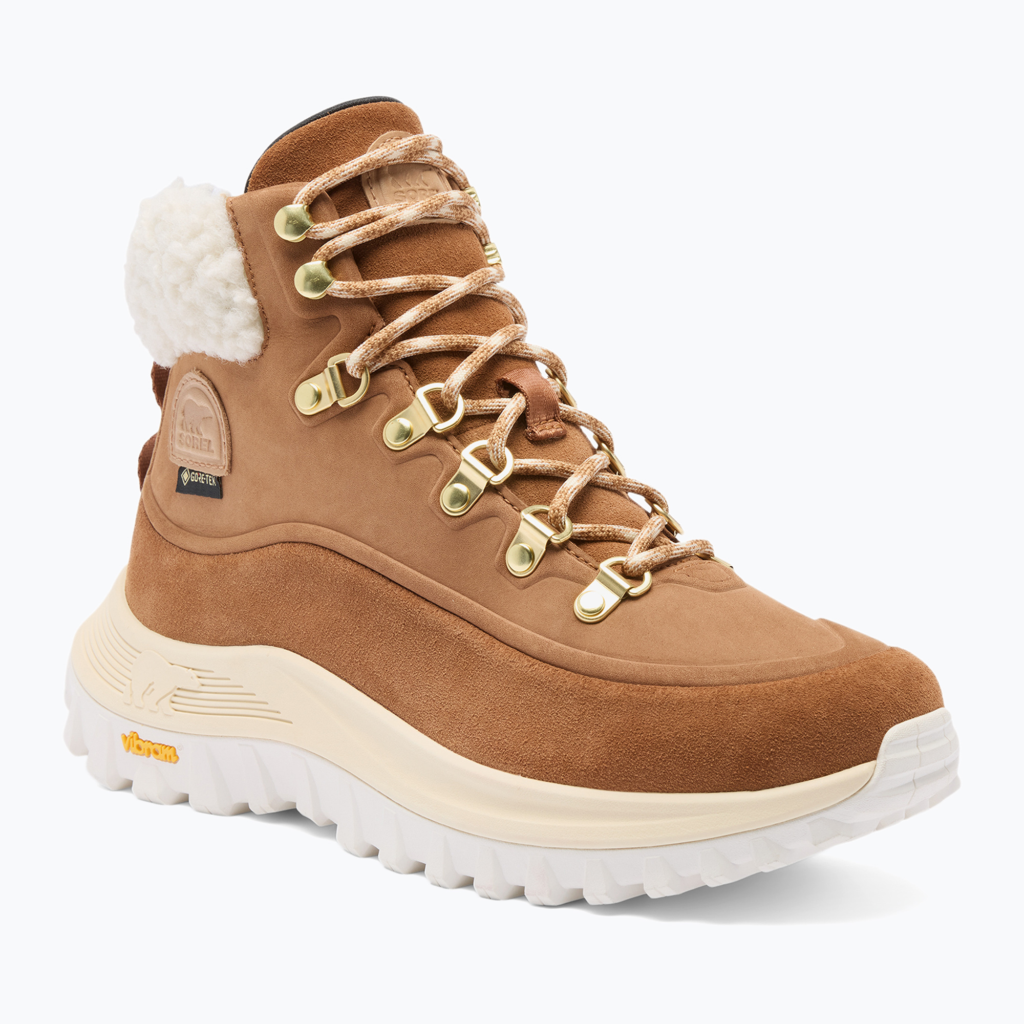 Дамски ботуши за сняг Sorel Callsign Conquest velvet tan
