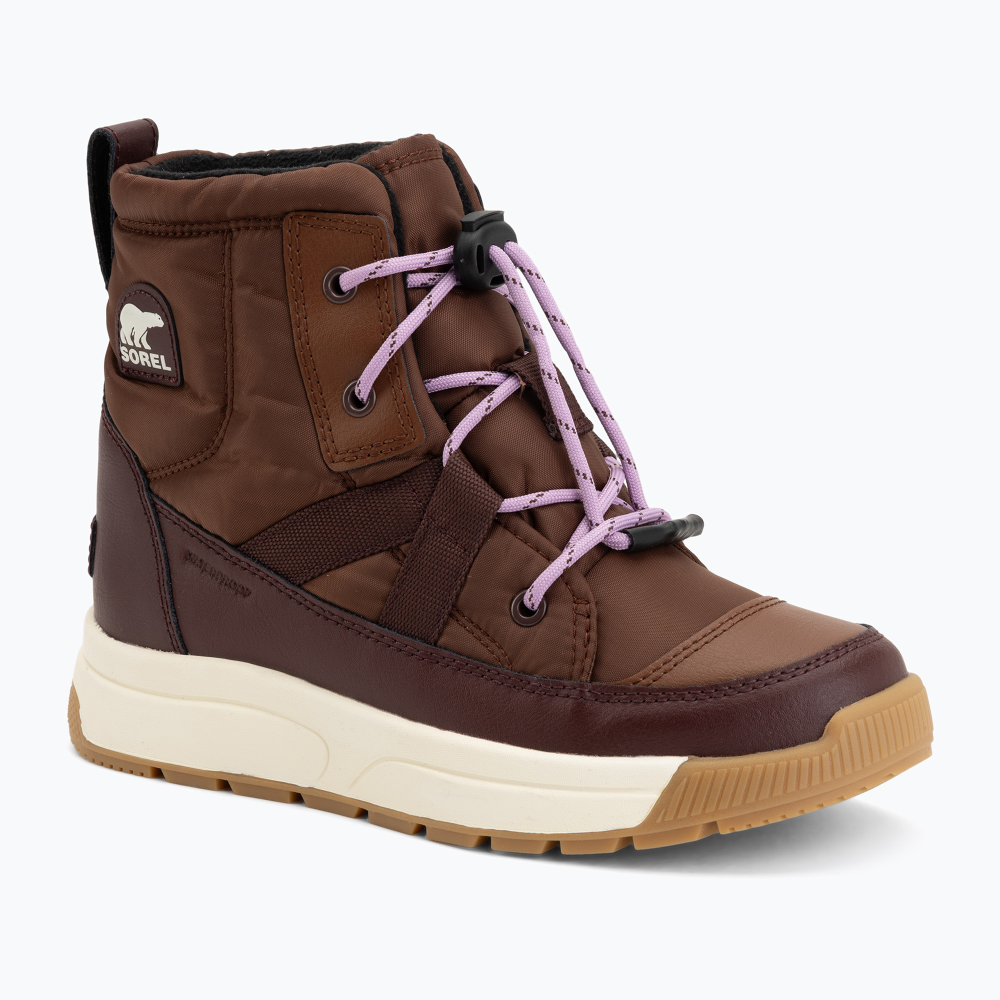 Śniegowce dziecięce Sorel Whitney III Mid Wp dark auburn/red | WYSYŁKA W 24H | 30 DNI NA ZWROT