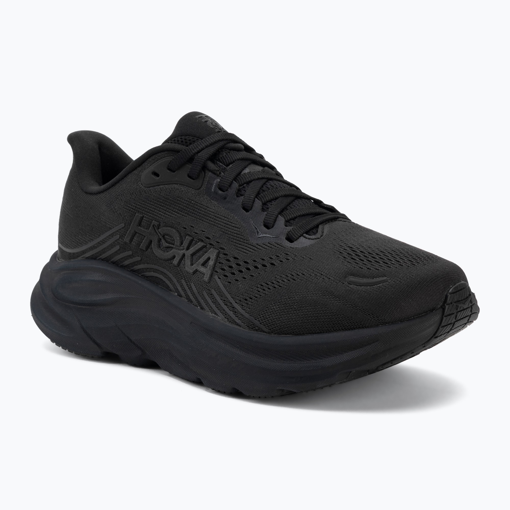Дамски суитшърт за бягане HOKA Clifton 11 Wide black/black