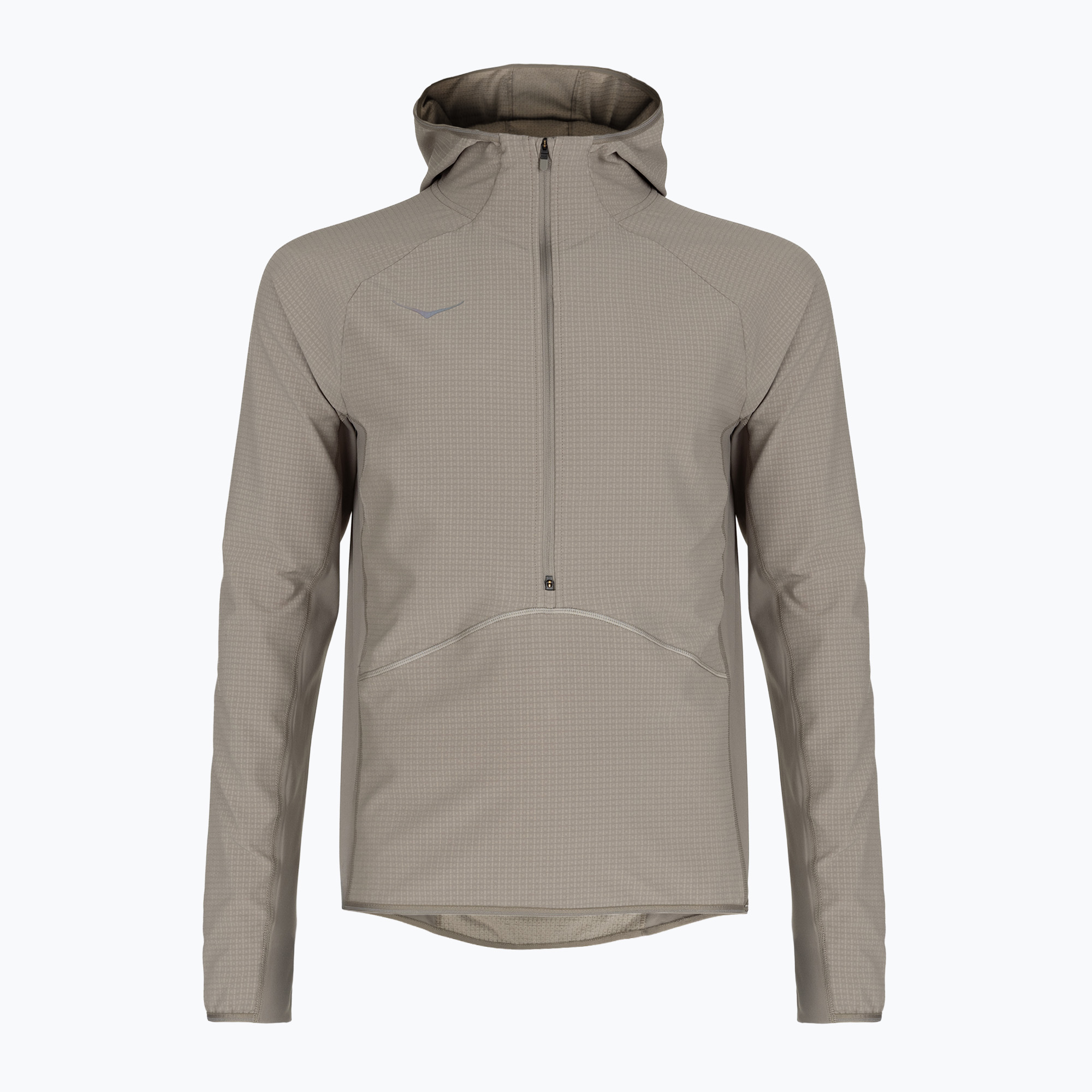 Мъжко яке за бягане HOKA Sky Glow Half Zip pebble grey