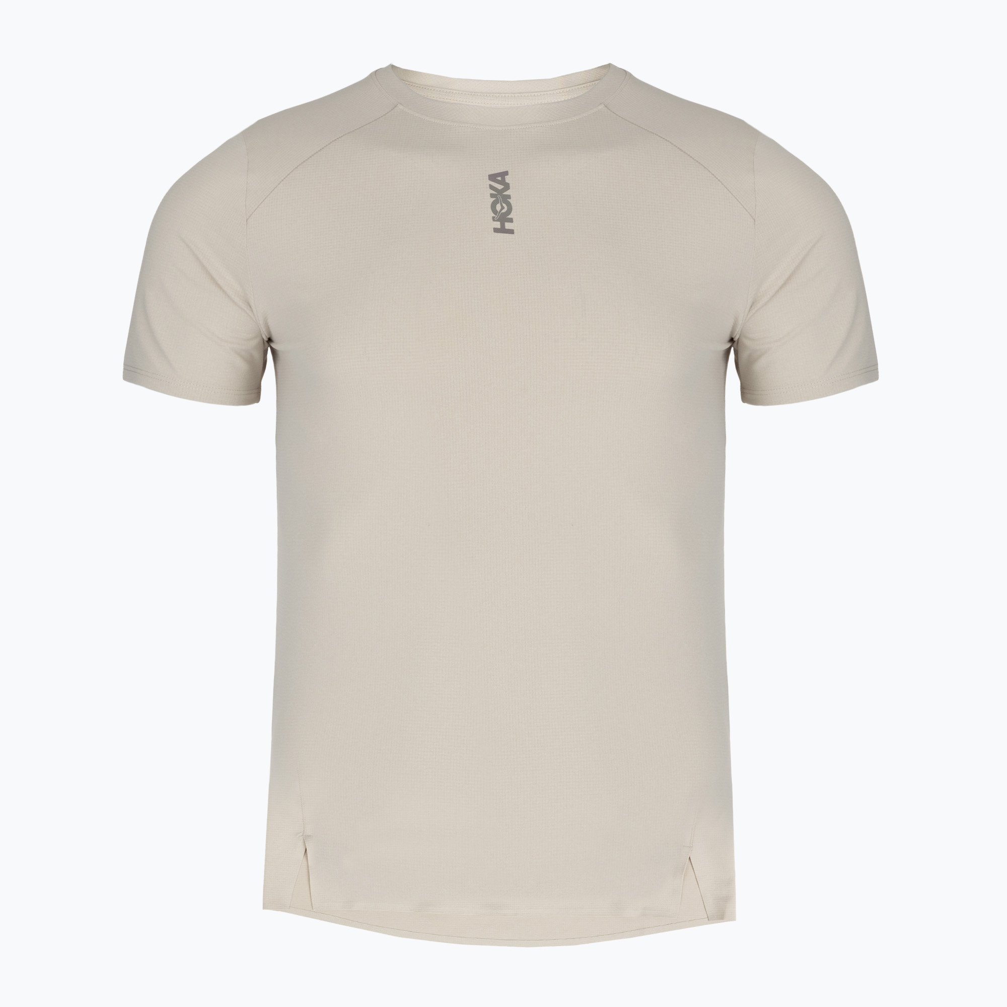 Мъжка тениска за бягане HOKA EveryRun Short Sleeve river rock grey