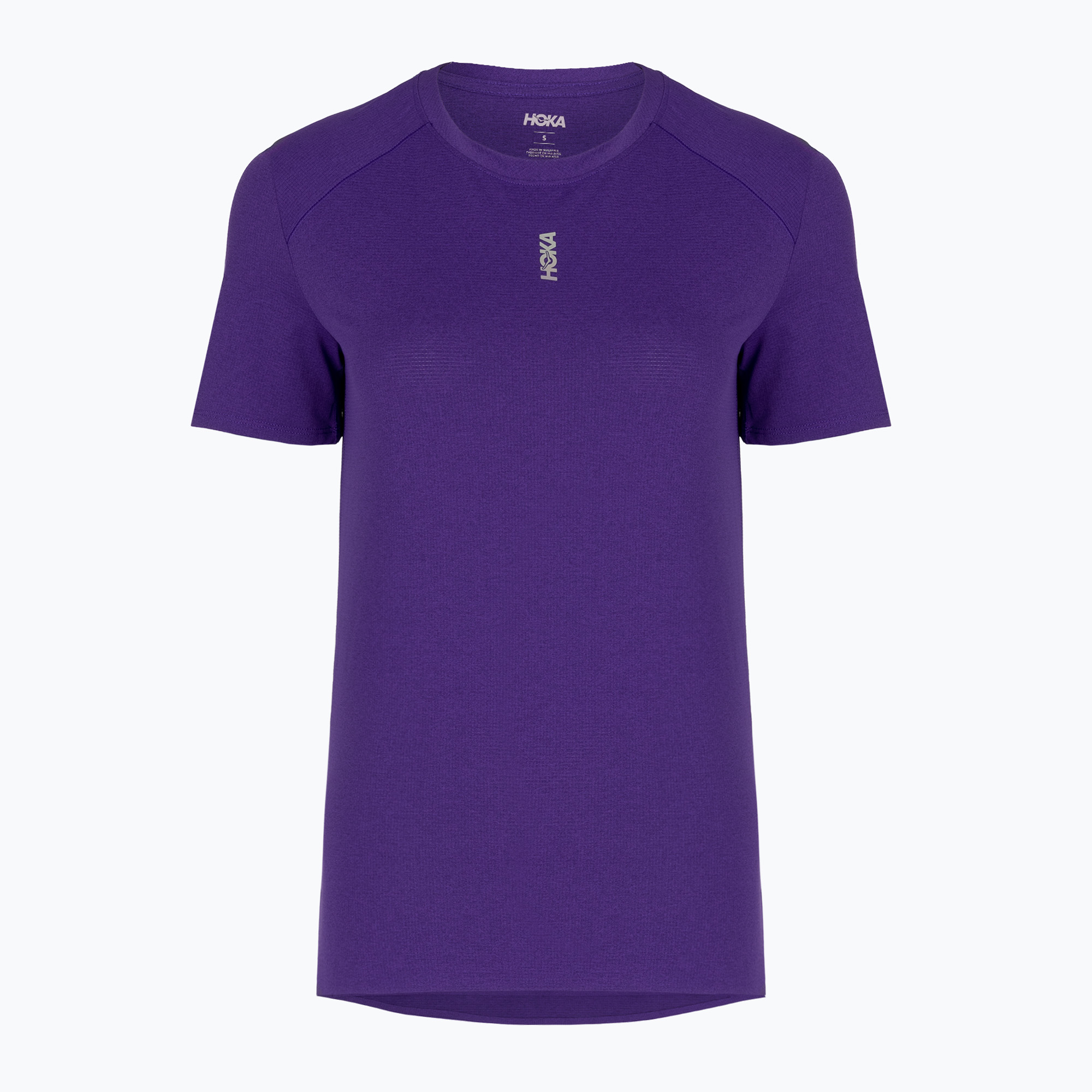 Дамска тениска за бягане HOKA EveryRun Short Sleeve cosmic purple