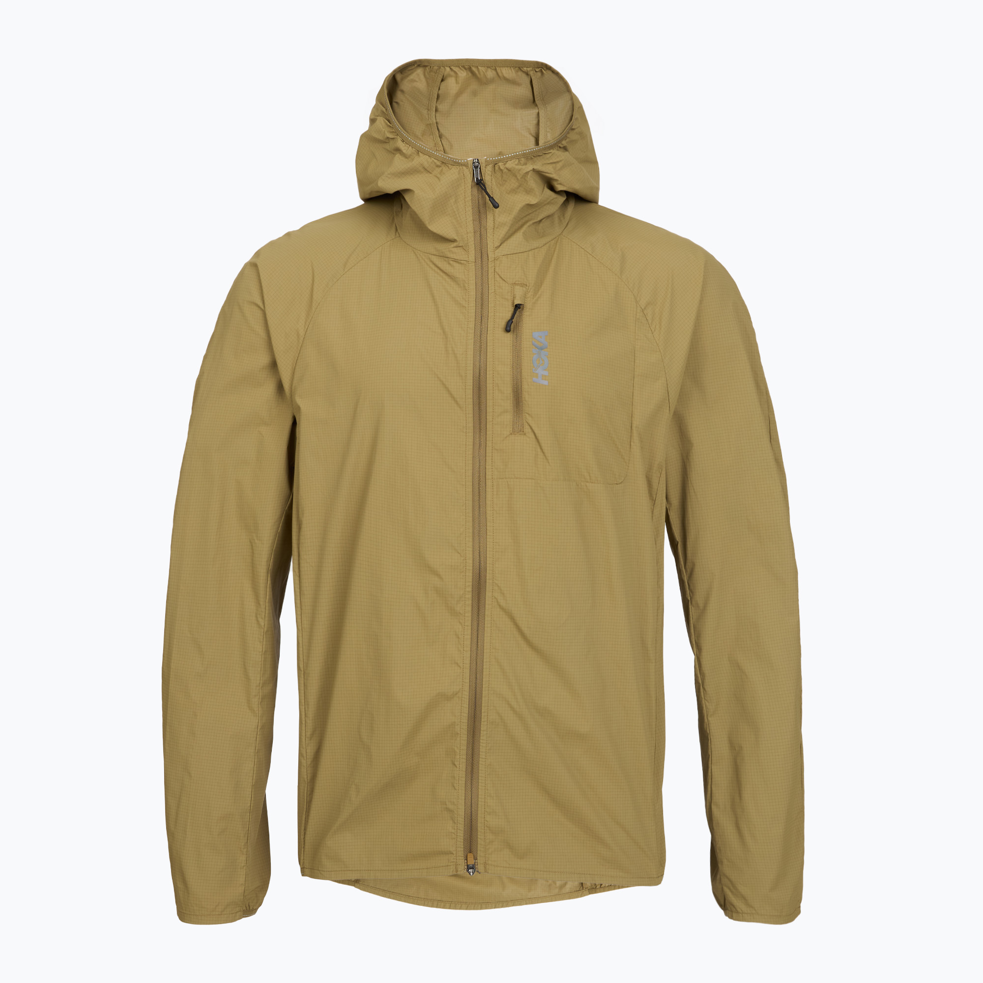 Мъжко яке за бягане HOKA Skyflow Wind Jacket caraway seed