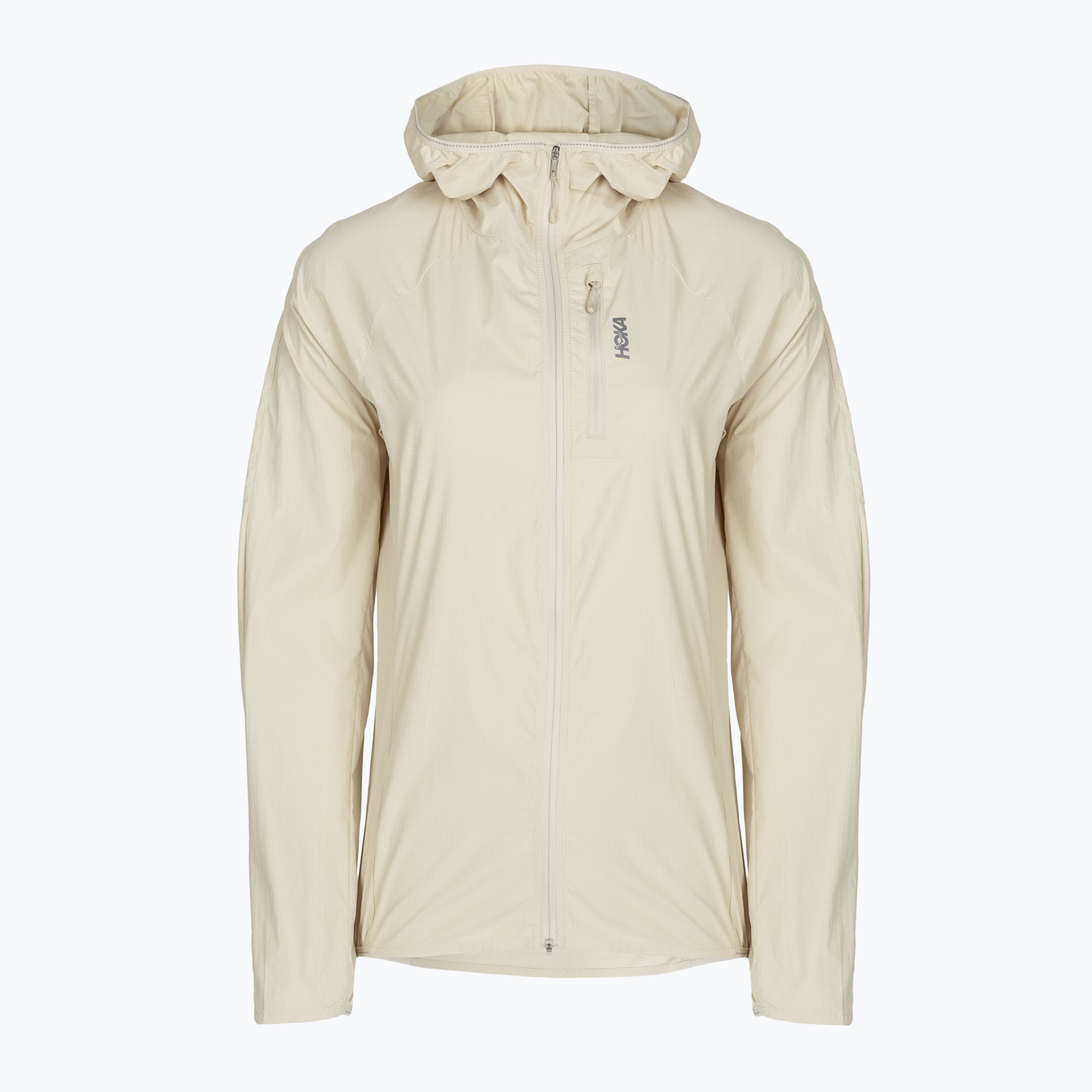 Geacă de alergare pentru femei HOKA Skyflow Wind Jacket oat milk