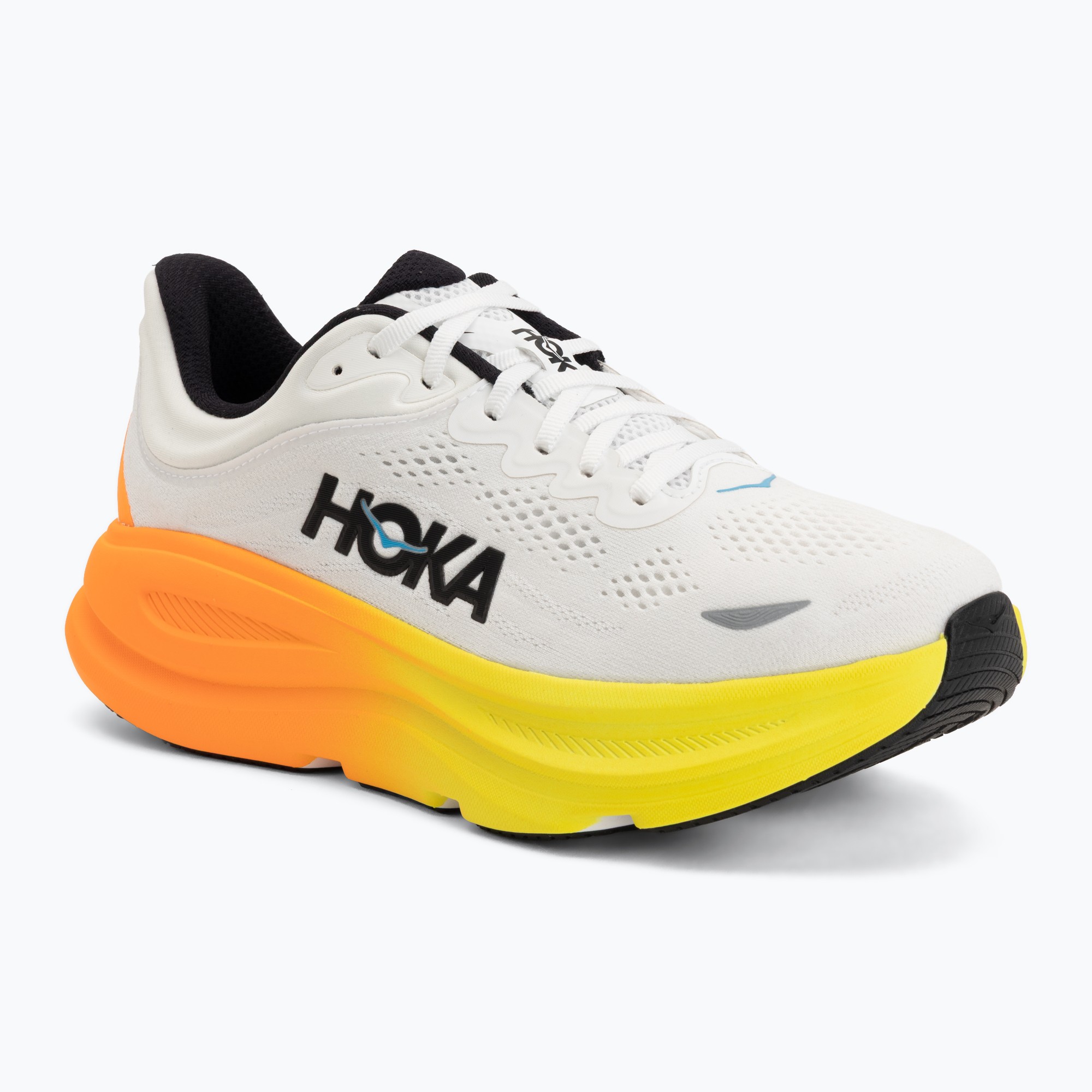 Мъжки обувки за бягане  HOKA Bondi 9 white/neon tangerine