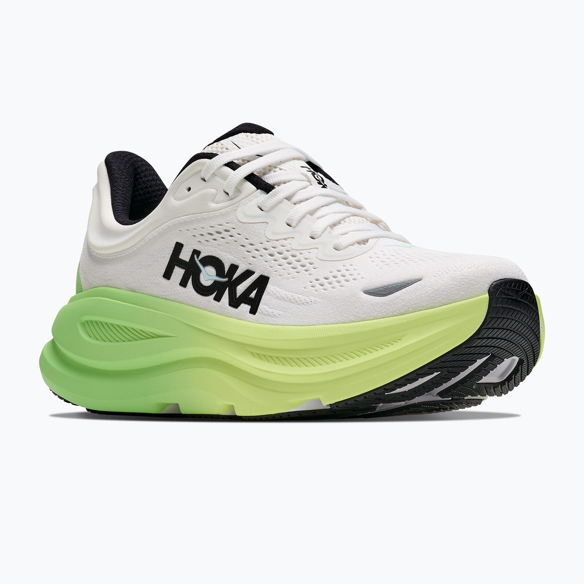 Дамски обувки за бягане HOKA Bondi 9 white/tart apple