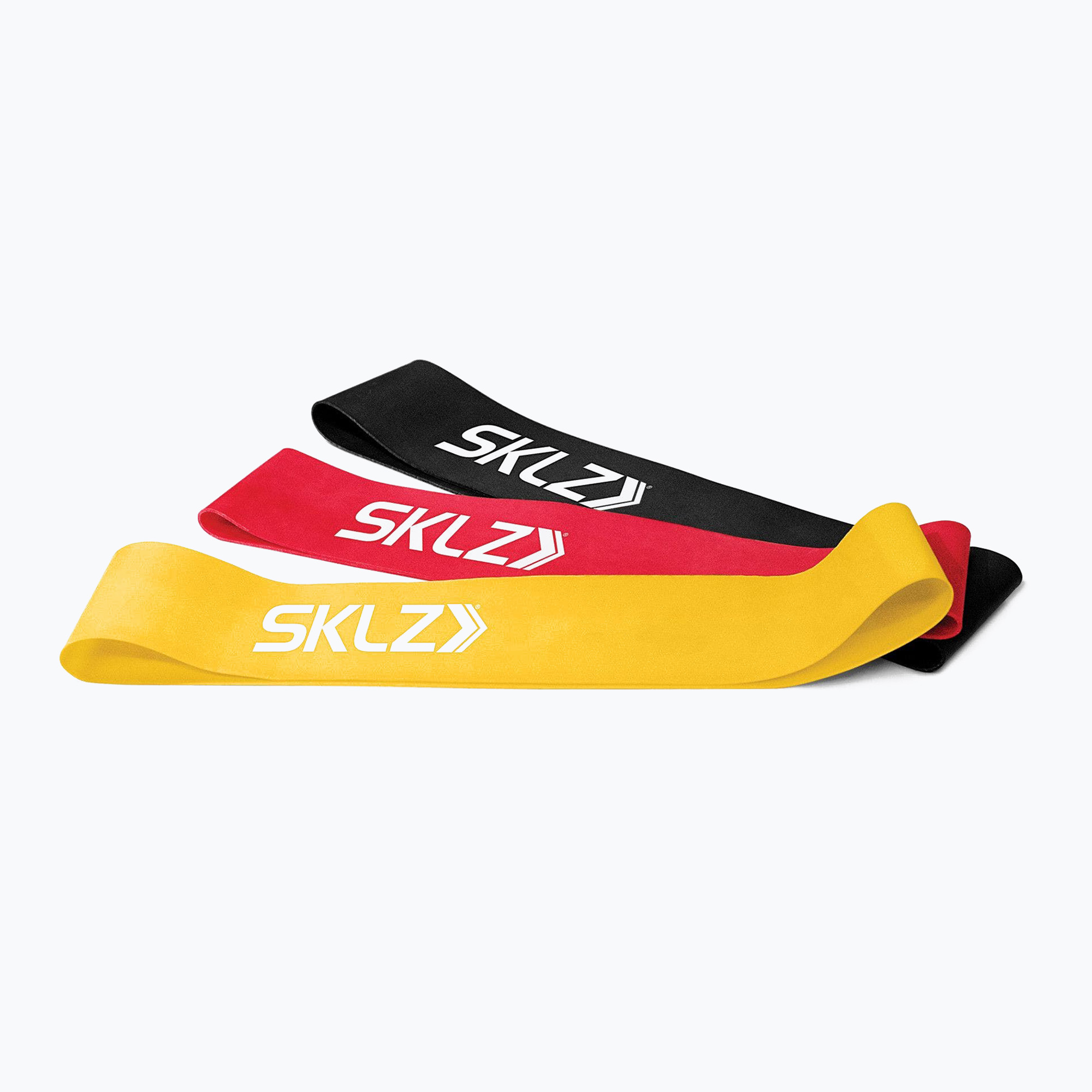 Cvičebné gumy 3 ks. SKLZ Mini Bands viacfarebné 0500 (Mini Bands 0500)