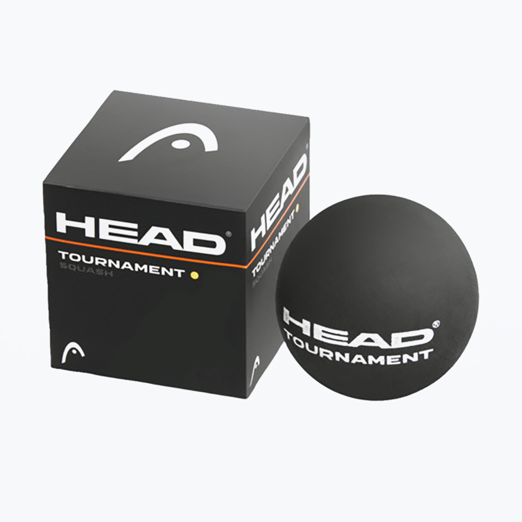 HEAD sq Tournament Squash labda 1 db fekete 287326 (Tournament Squash Ball 287326)