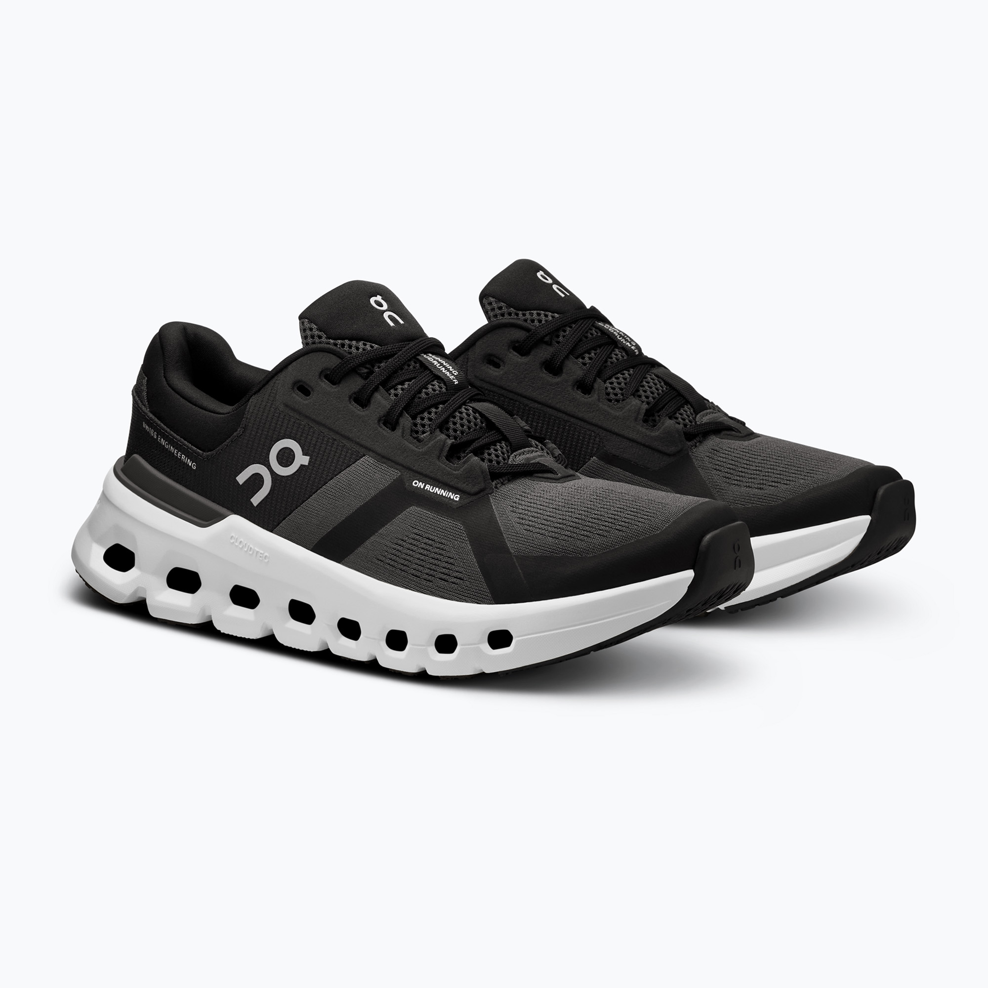 Scarpe da corsa On Running Cloudrunner 2 Wide eclipse/nero da donna (41 EU) (Cloudrunner 2 Wide 3WE10340264)
