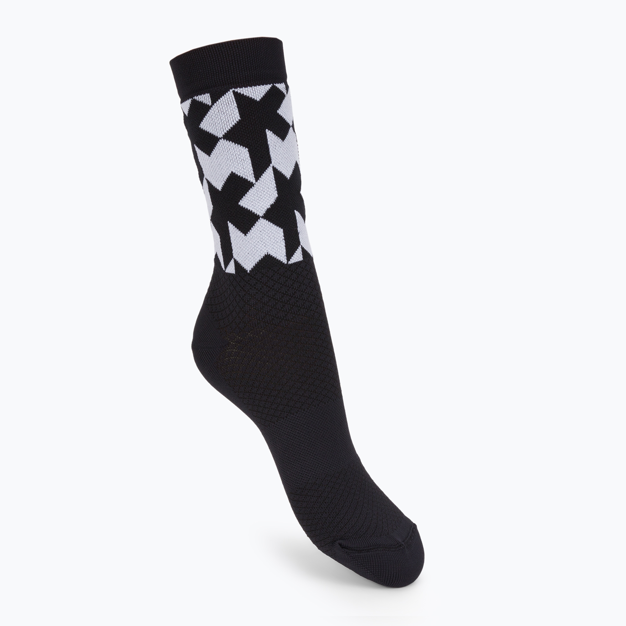 ASSOS Monogram kerékpáros zokni fekete P13.60.695.18 (Monogram EVO P13.60.695.18)
