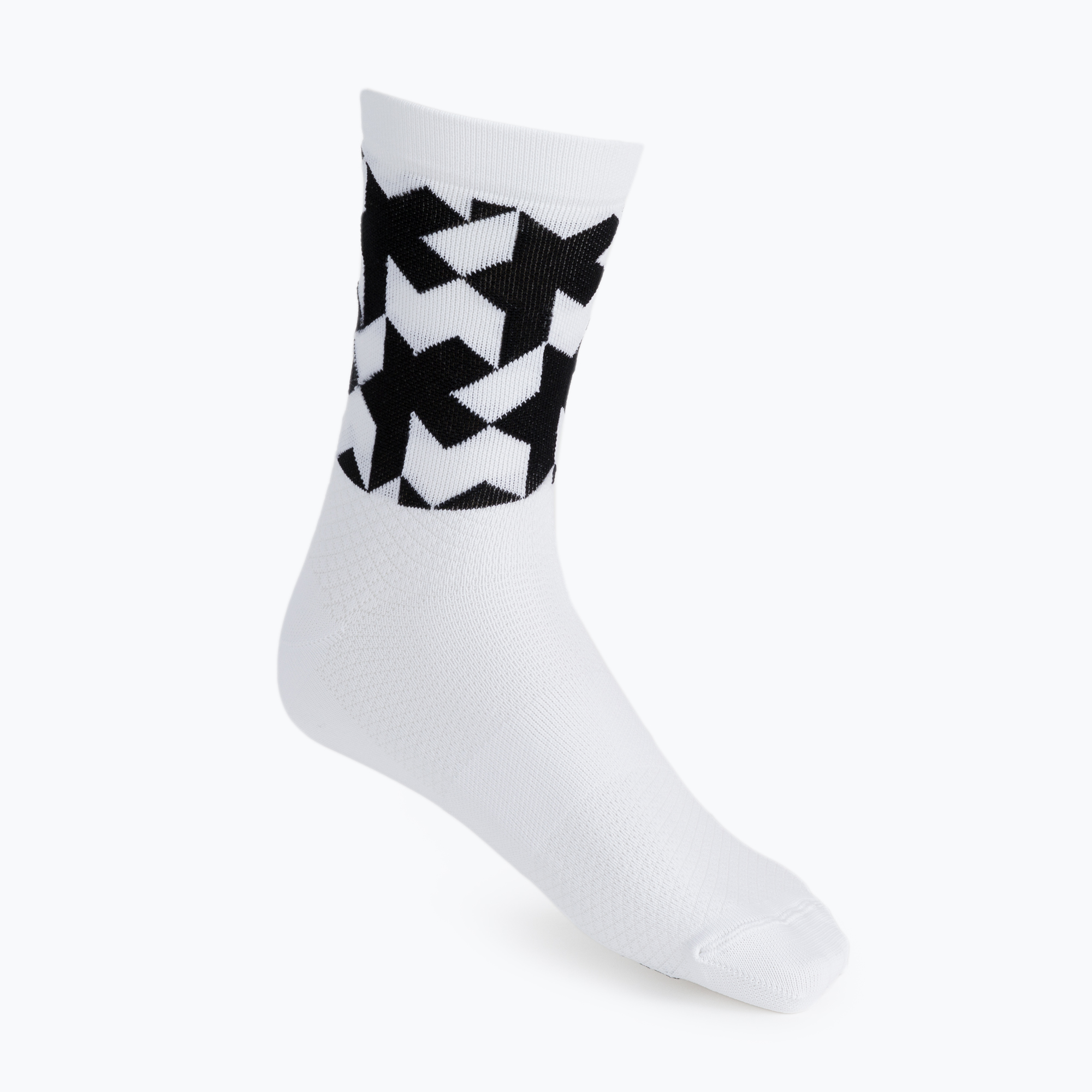 ASSOS Monogram cycling socks white P13.60.695.57 (35-38 EU)