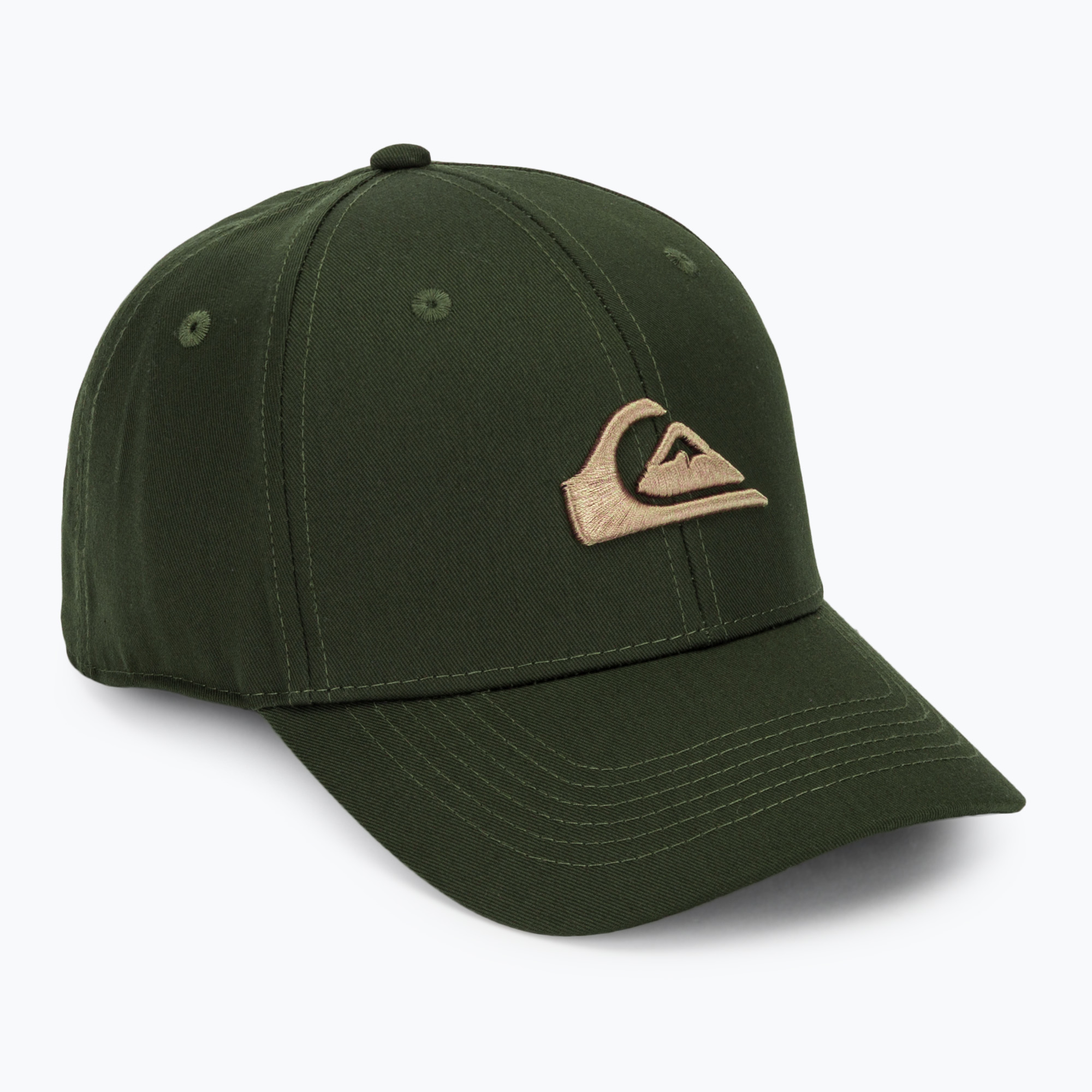 Мъжка шапка с козирка Quiksilver Decades dark olive