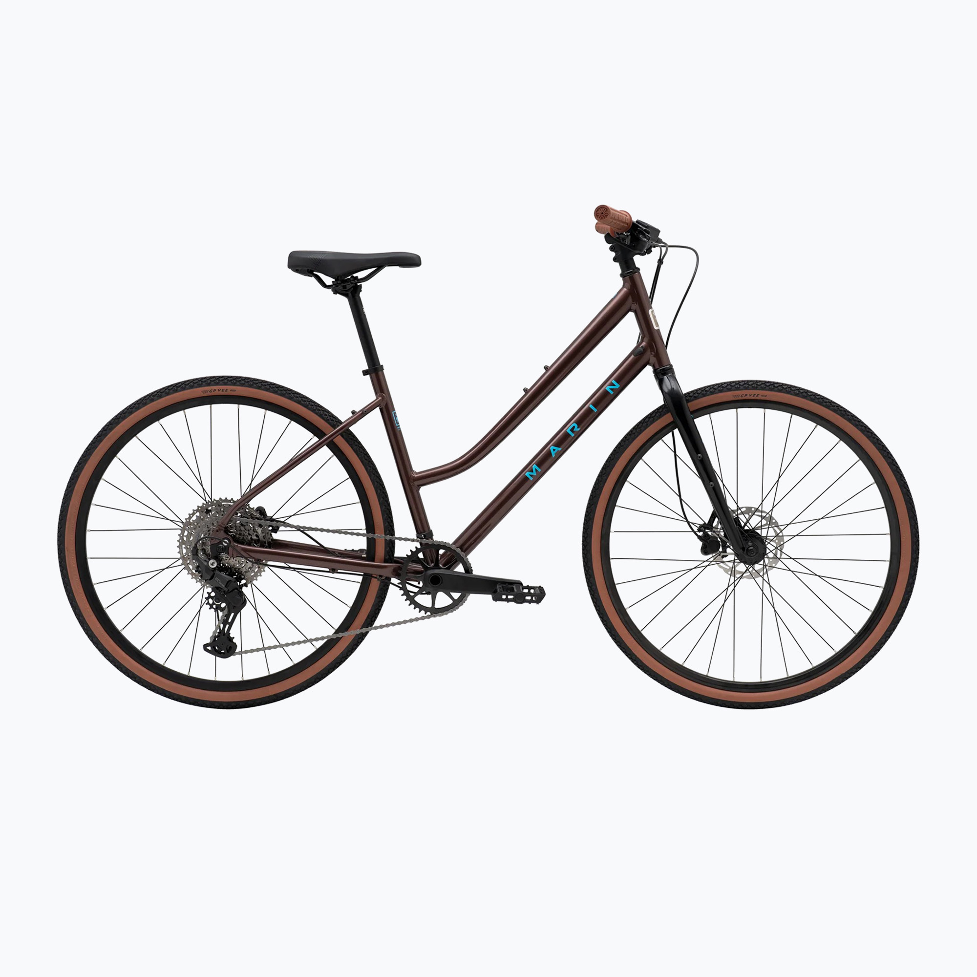 Bicicletă cross pentru femei Marin Kentfield 3 ST 700C brown