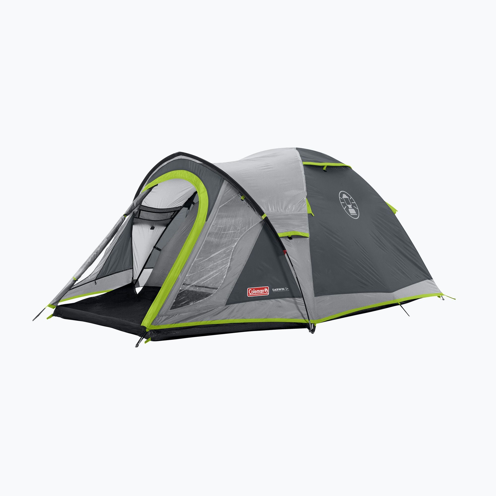 Namiot kempingowy 3-osobowy Coleman Darwin 3+ black/grey 