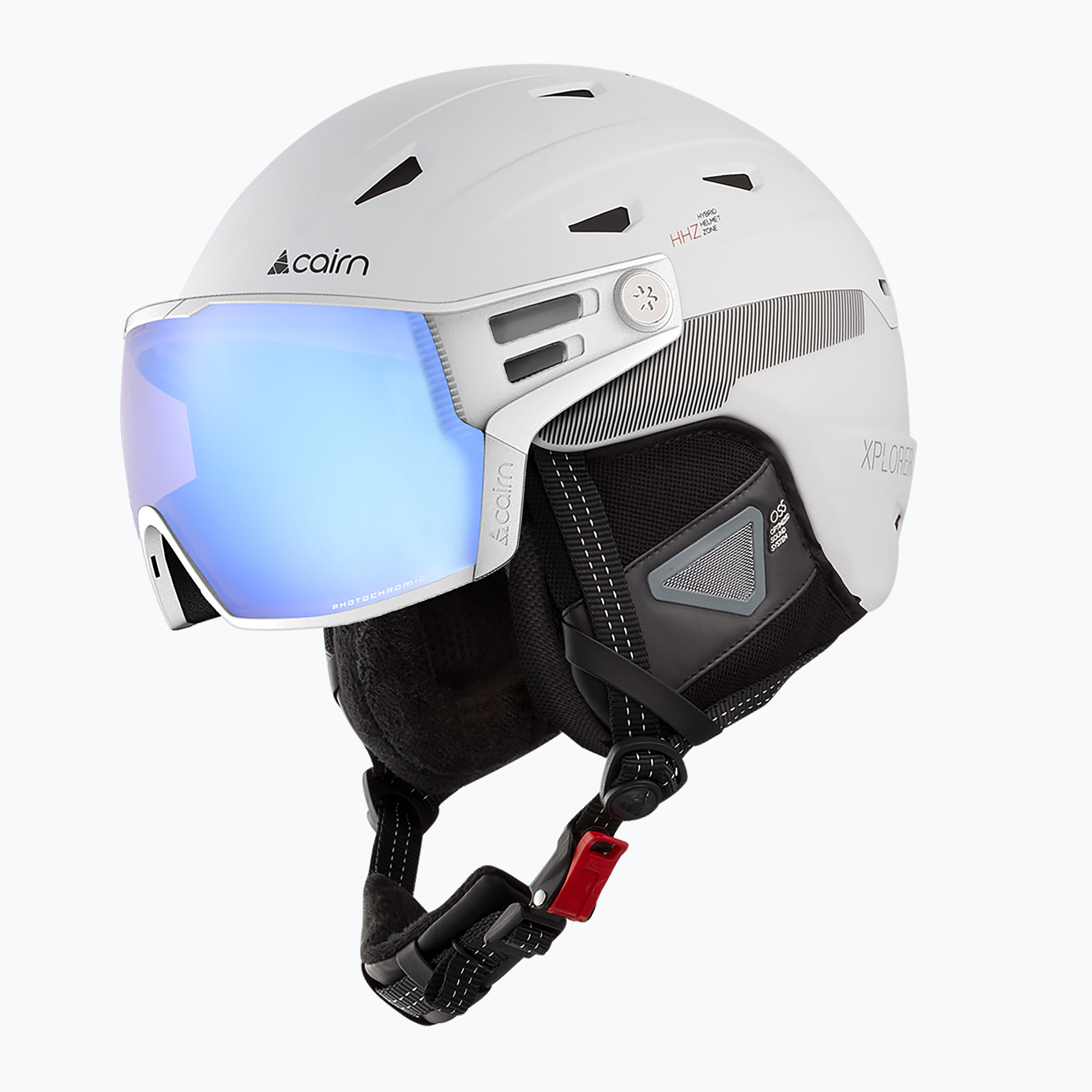 Скиорска каска Cairn Xplorer Visor Evolight NXT white