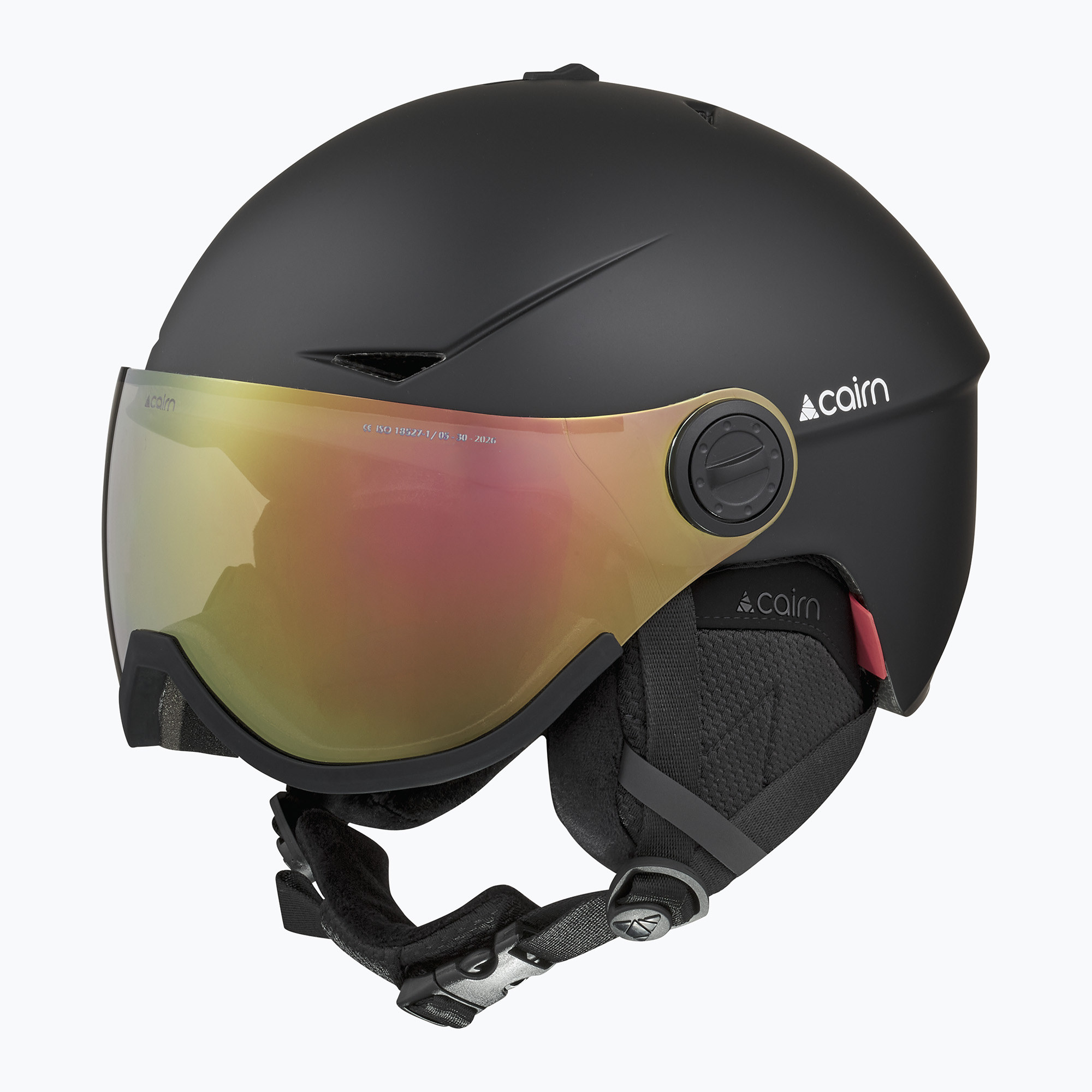 Скиорска каска Cairn Rise II Photochromic matte black