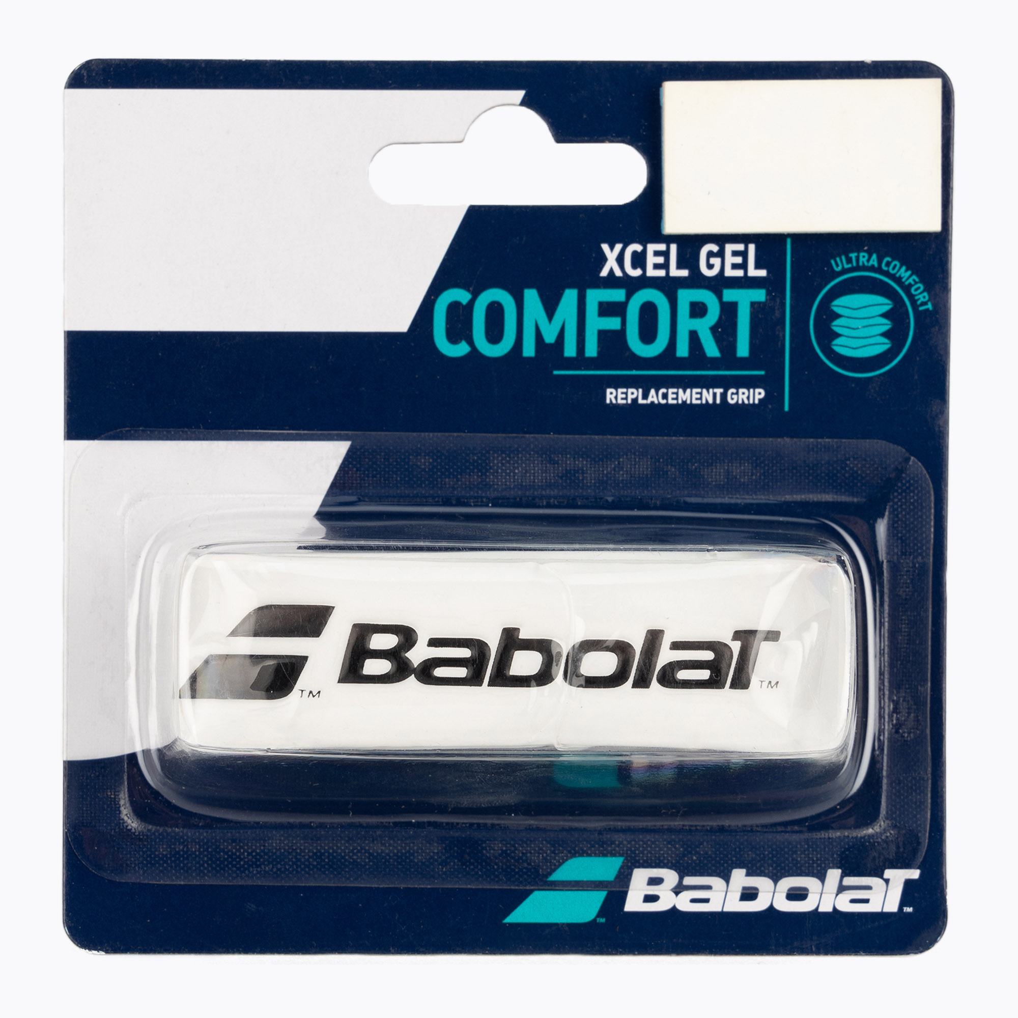 Обвивка за тенис ракета BABOLAT Xcel Gel X1 White 670058