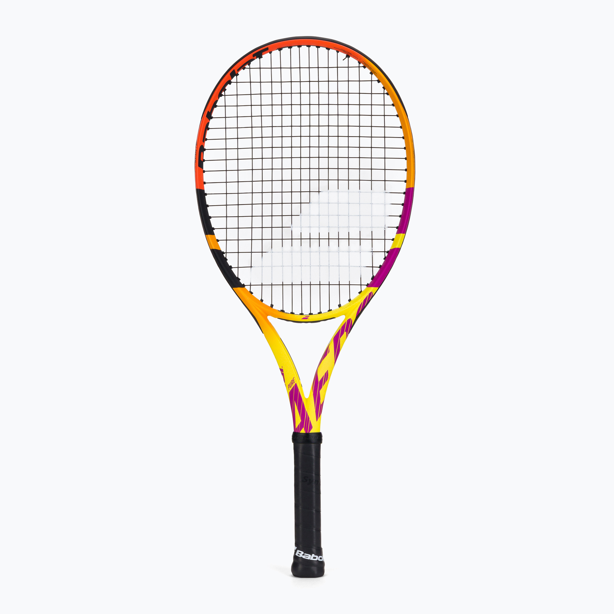 Rakieta tenisowa dziecięca Babolat Pure Aero 26 Rafa Jr yellow/orange/violet 