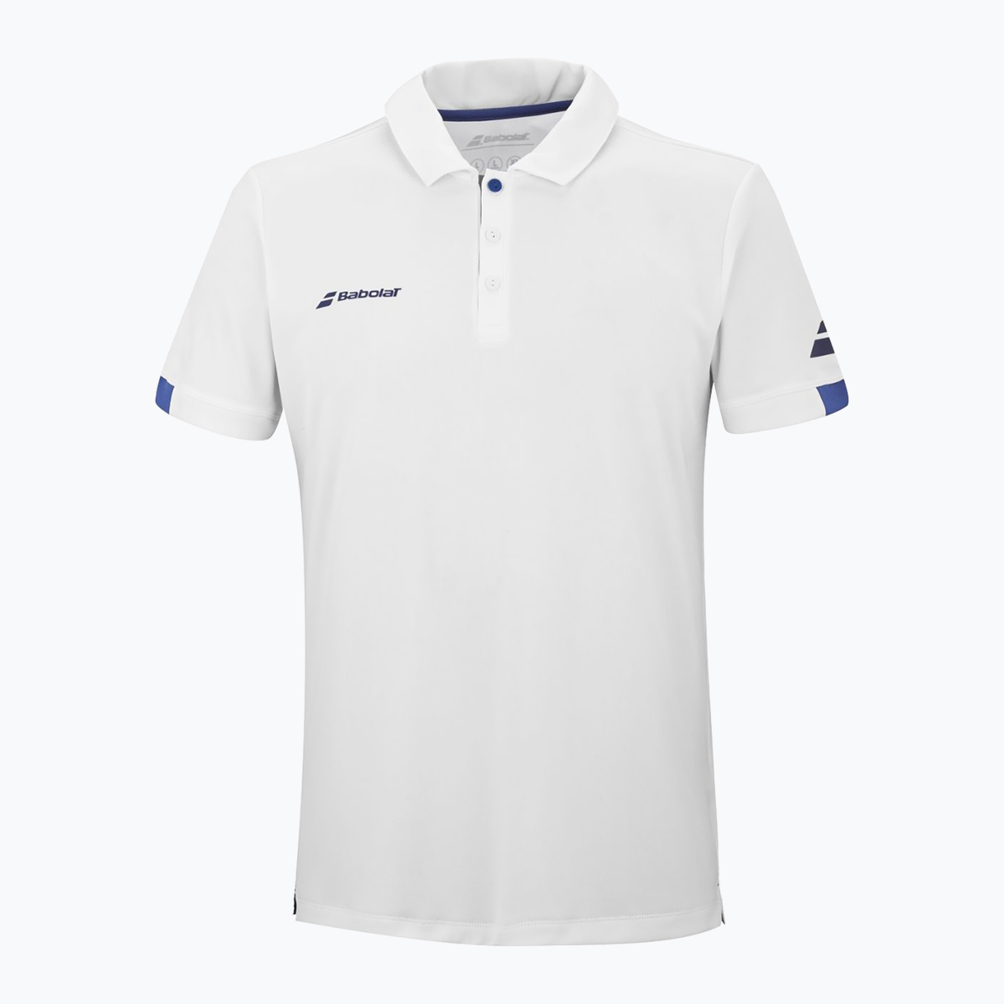 Koszulka polo męska Babolat Play white/white 